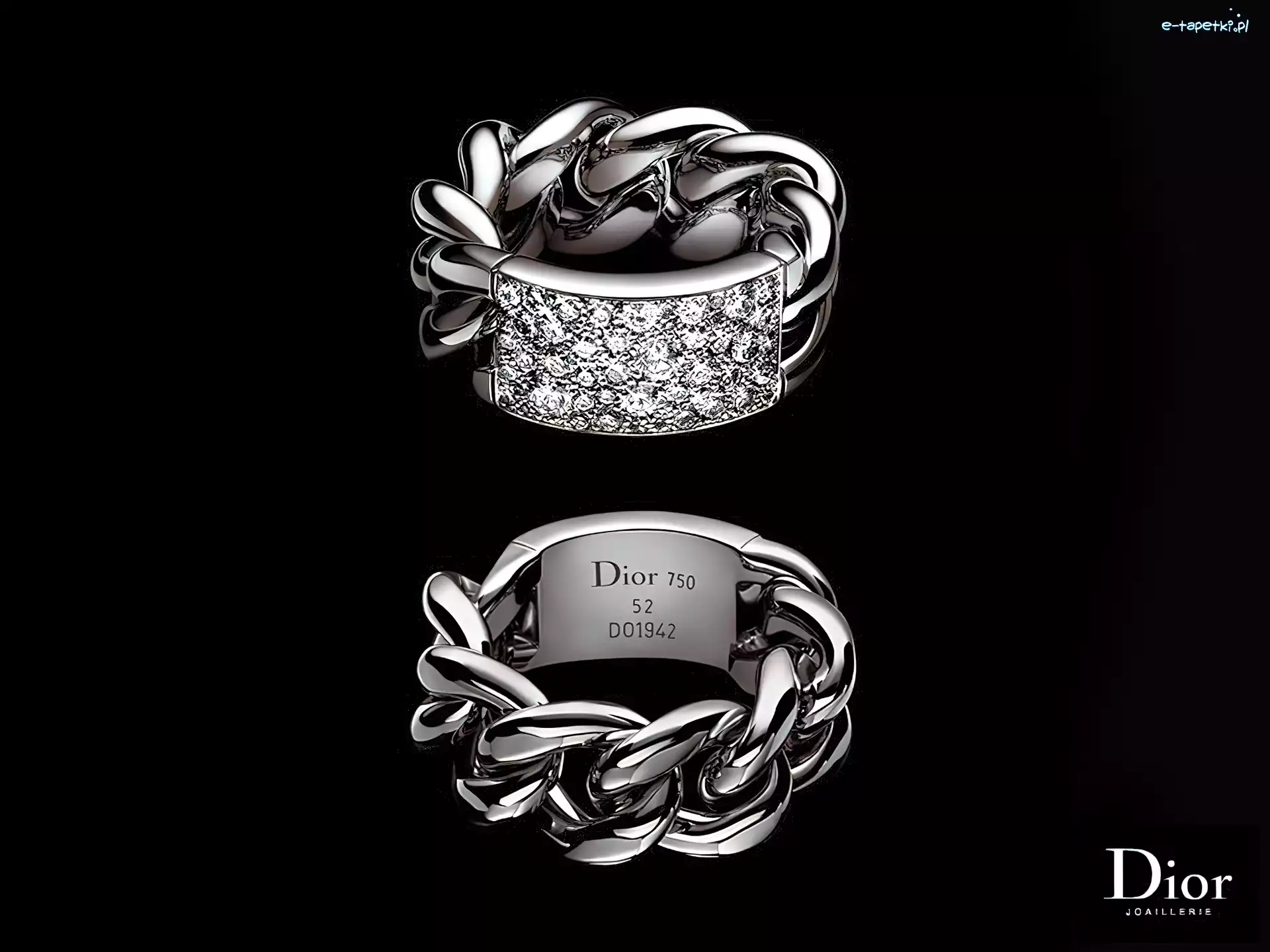 pierścionek, biżuteria, Dior