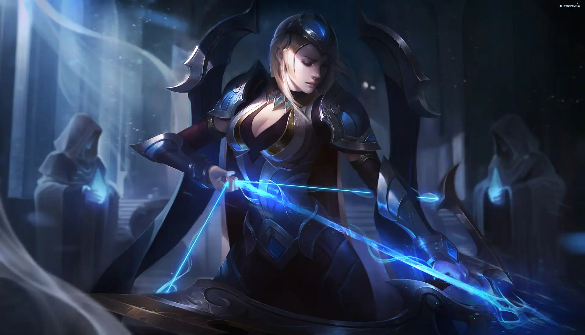 Lodowa Łuczniczka, Postać, Ashe, Łuk, League Of Legends, Gra