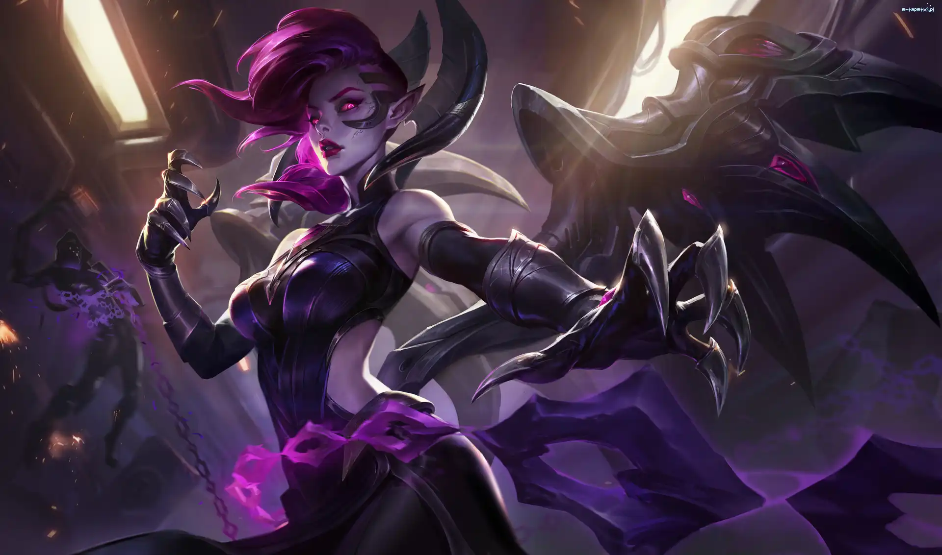 Gra, Postać, League of Legends, Morgana, Upadły Anioł