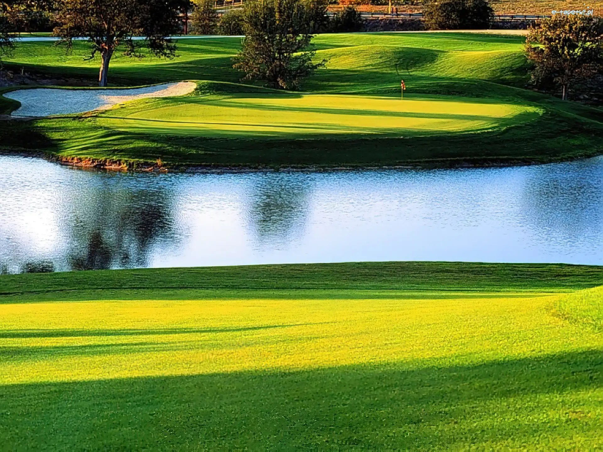 stawy wodne, Pole Golfowe
