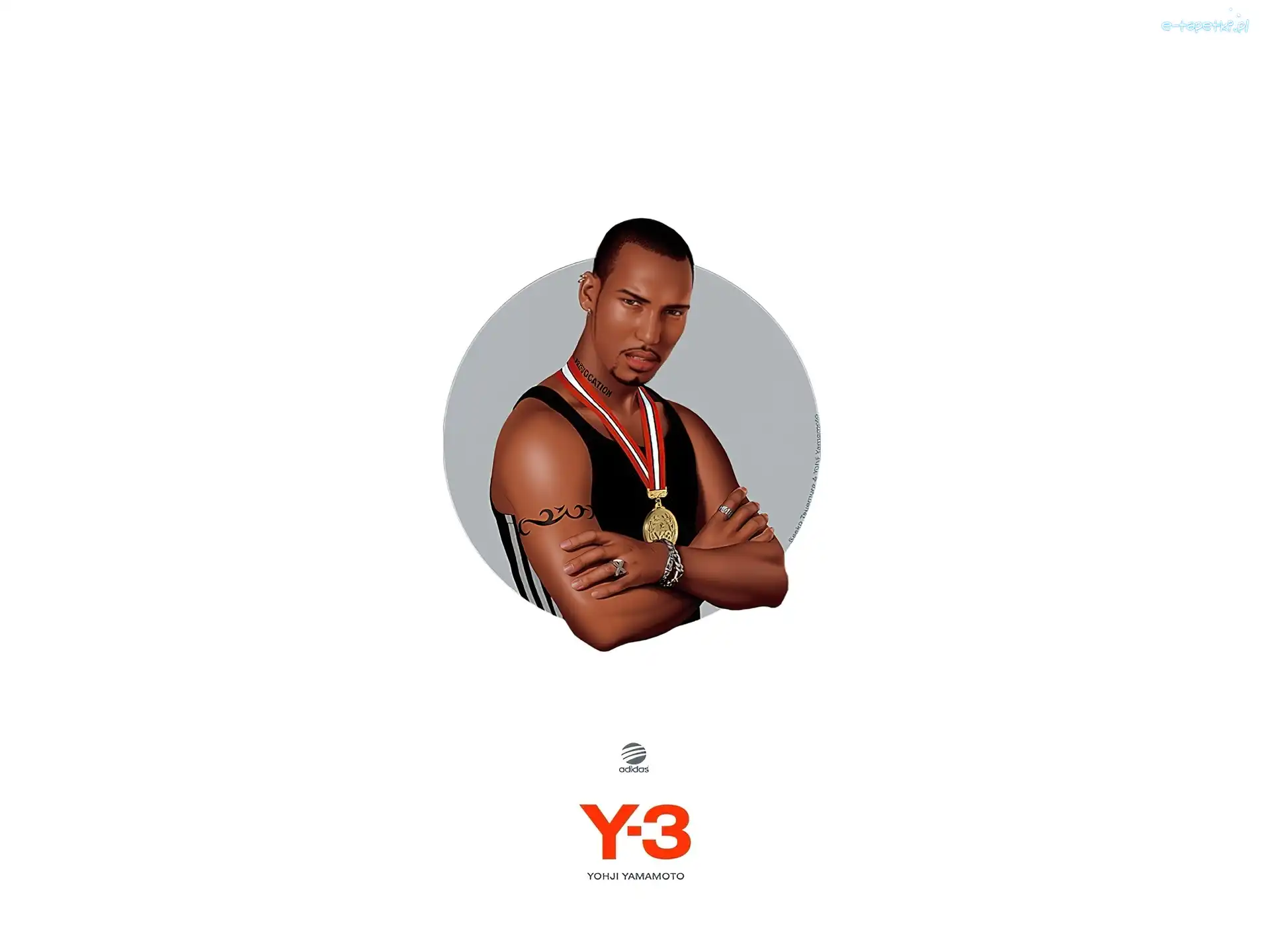sport, medal, mężczyzna, Adidas