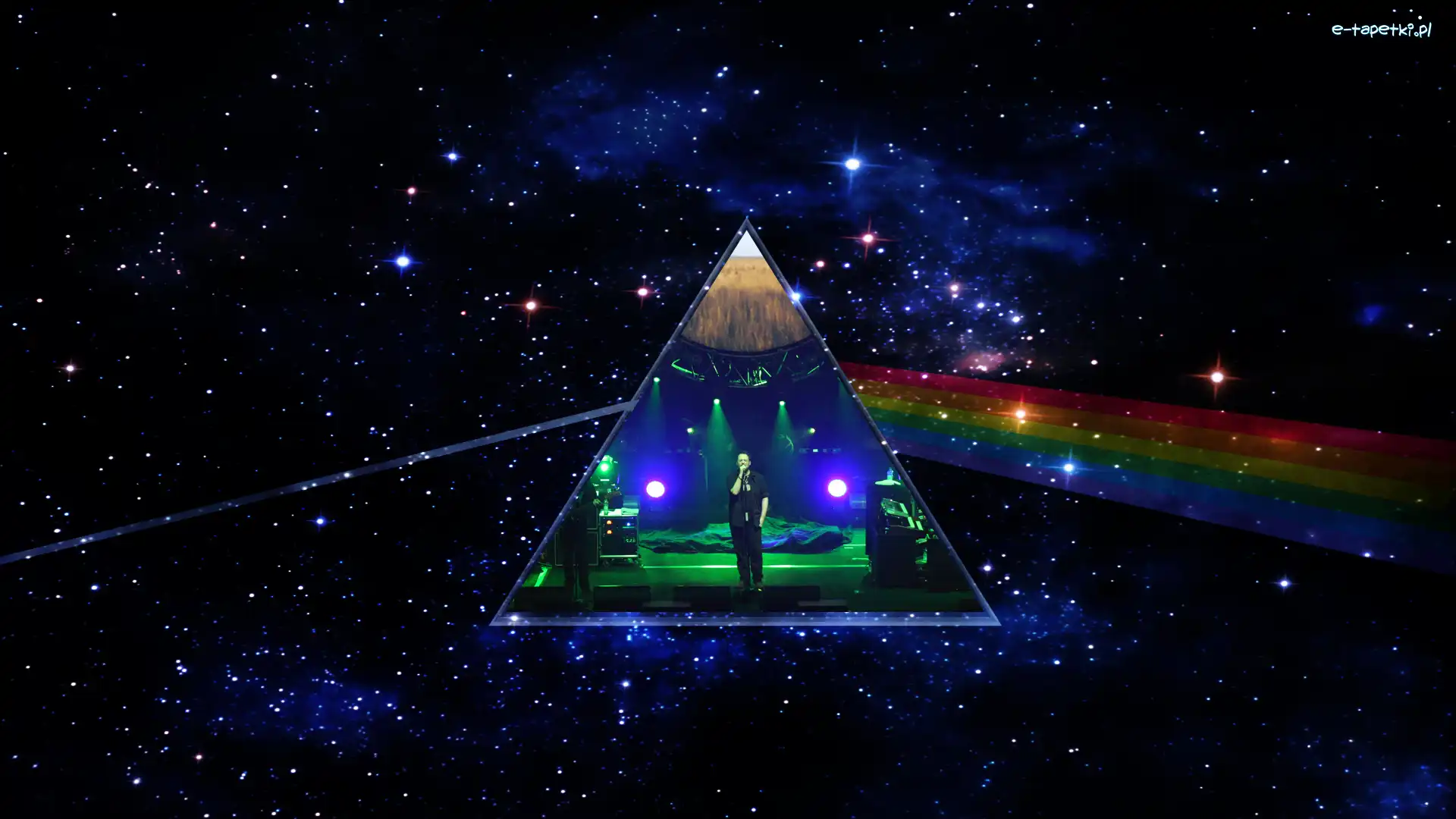 Pink Floyd, Zdjęcie, Koncert, The Dark Side of the Moon, Pryzmat