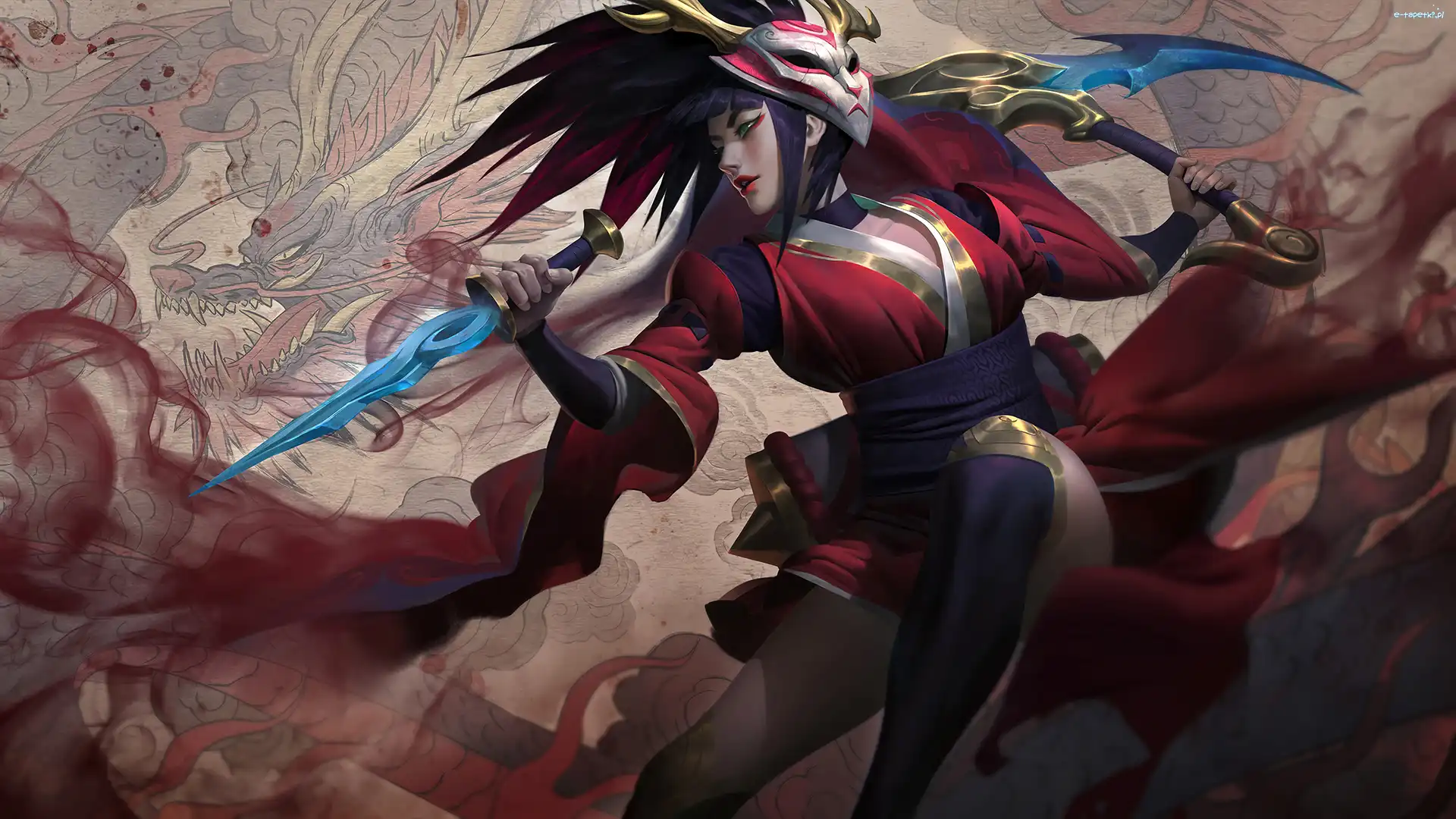 Gra, Postać, League of Legends, Skryta Zabójczyni, Akali