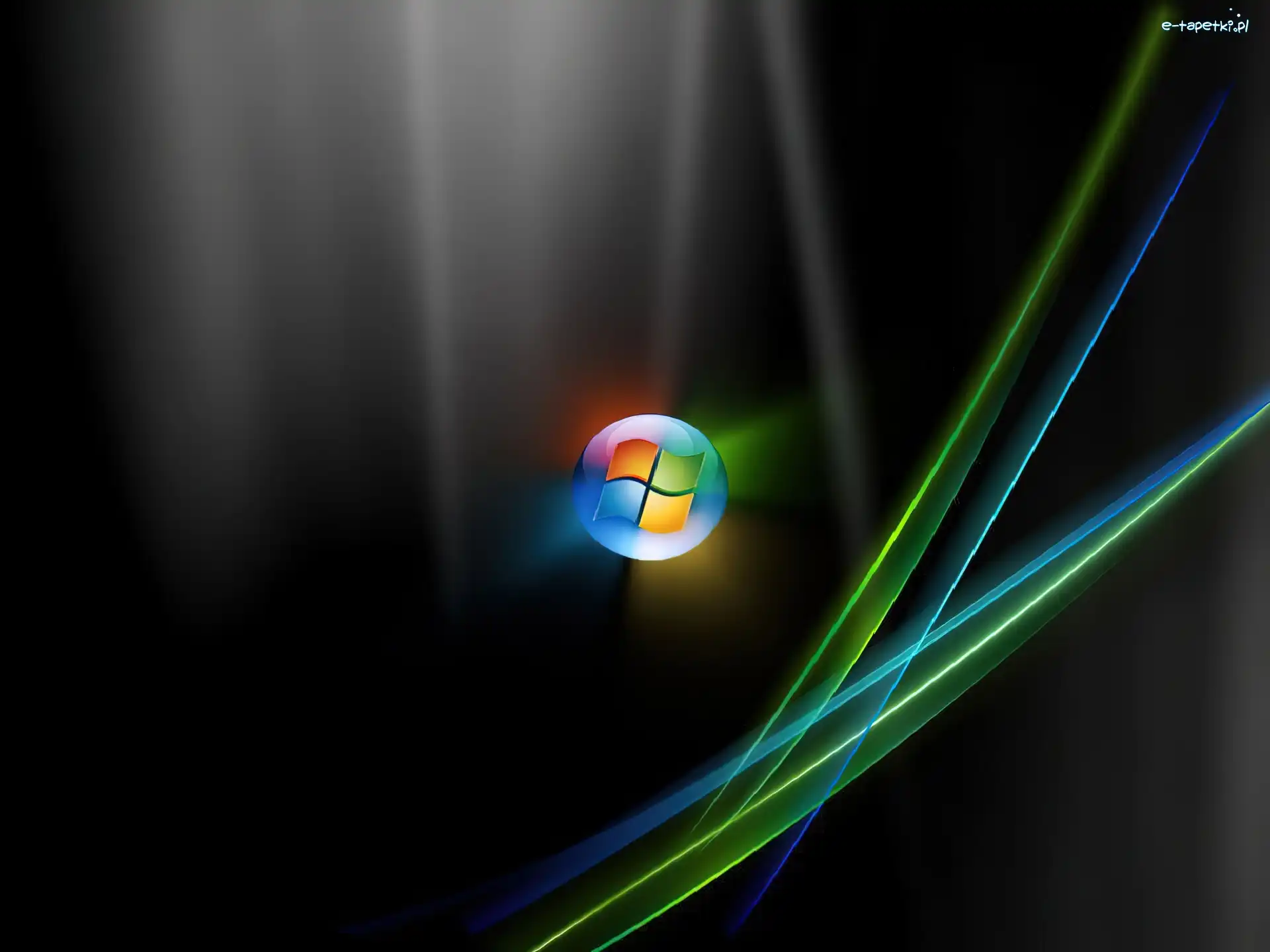 microsoft, grafika, flaga, Windows Vista