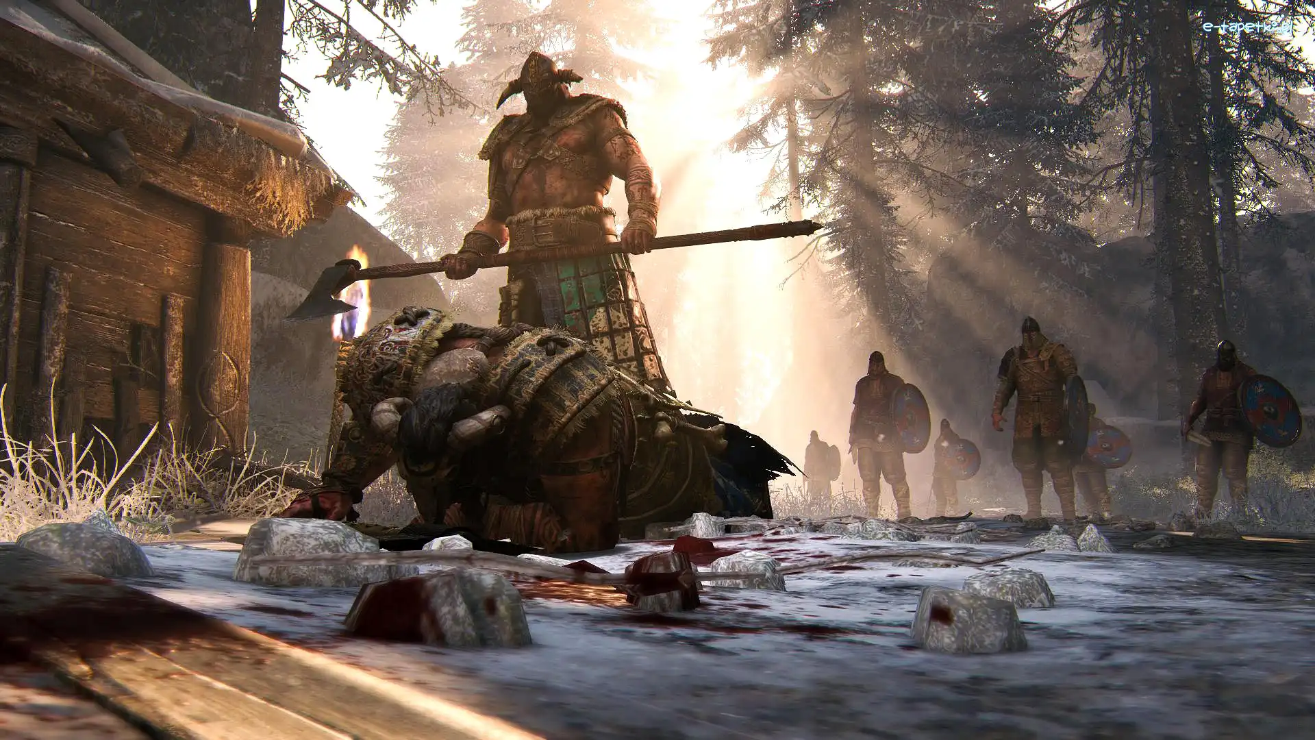 Topór, Wiking Drengr, Dwuręczny, Wikingowie, For Honor, Gra