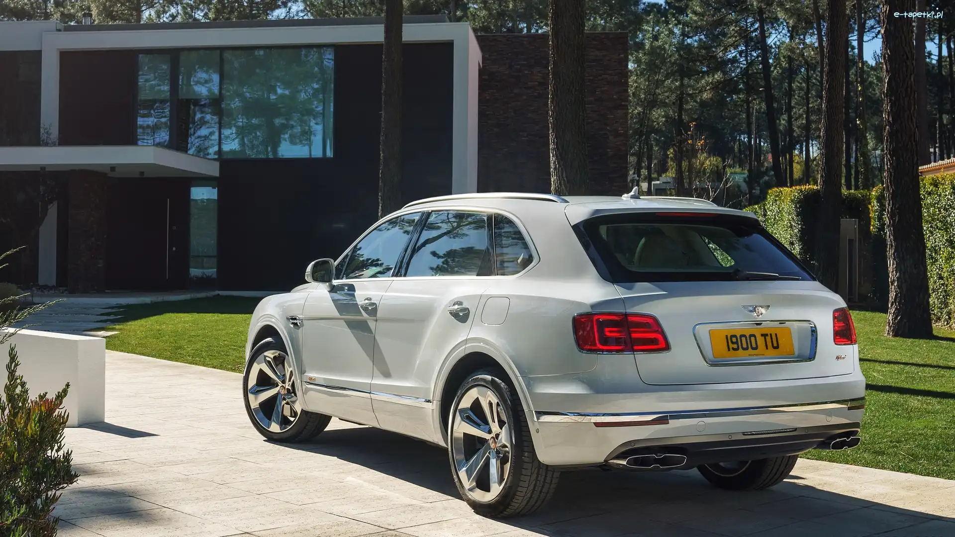 Tył, Bentley Bentayga Hybrid