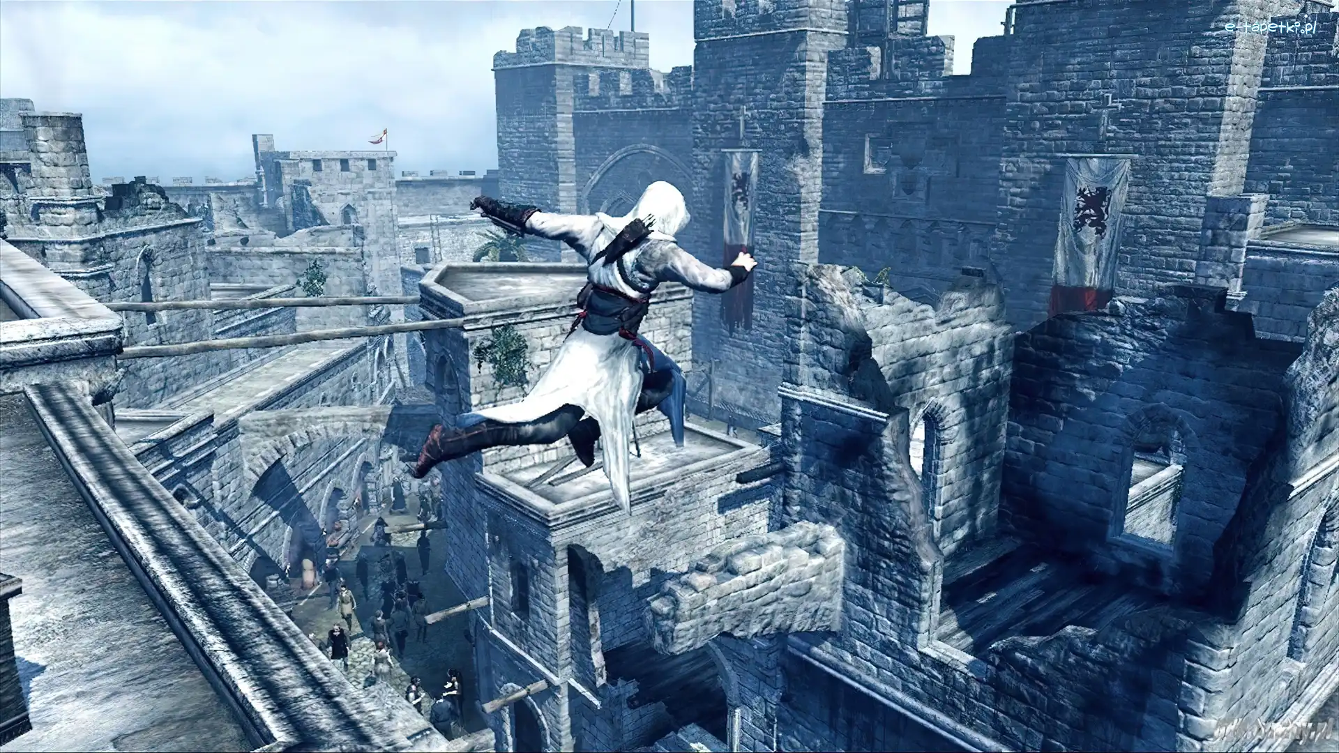 Zamek, Skok, Assassins Creed