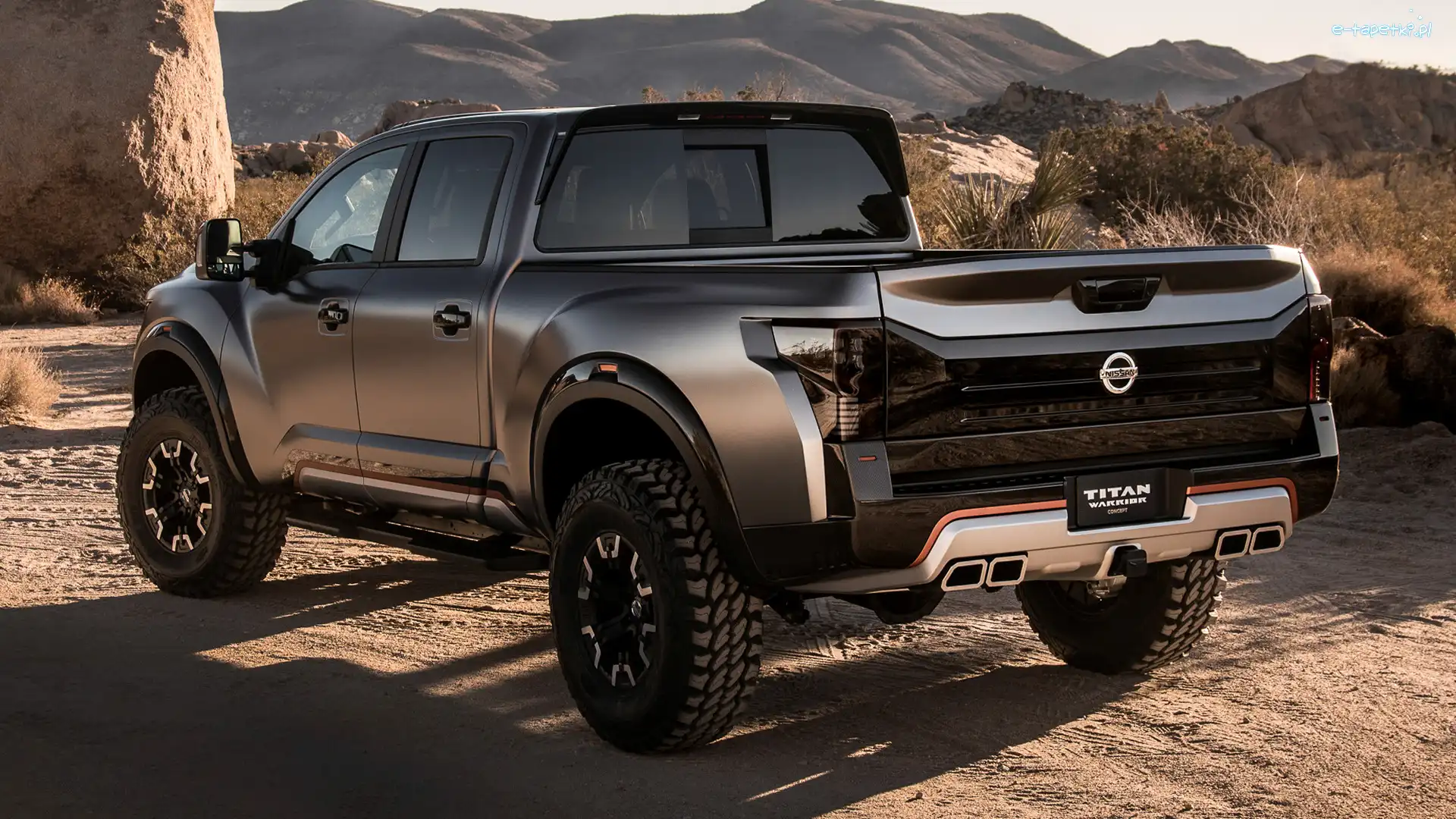 Tył, Nissan Titan Warrior