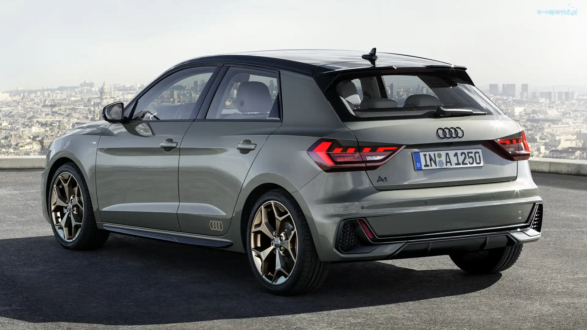Tył, Audi A1 Sportback