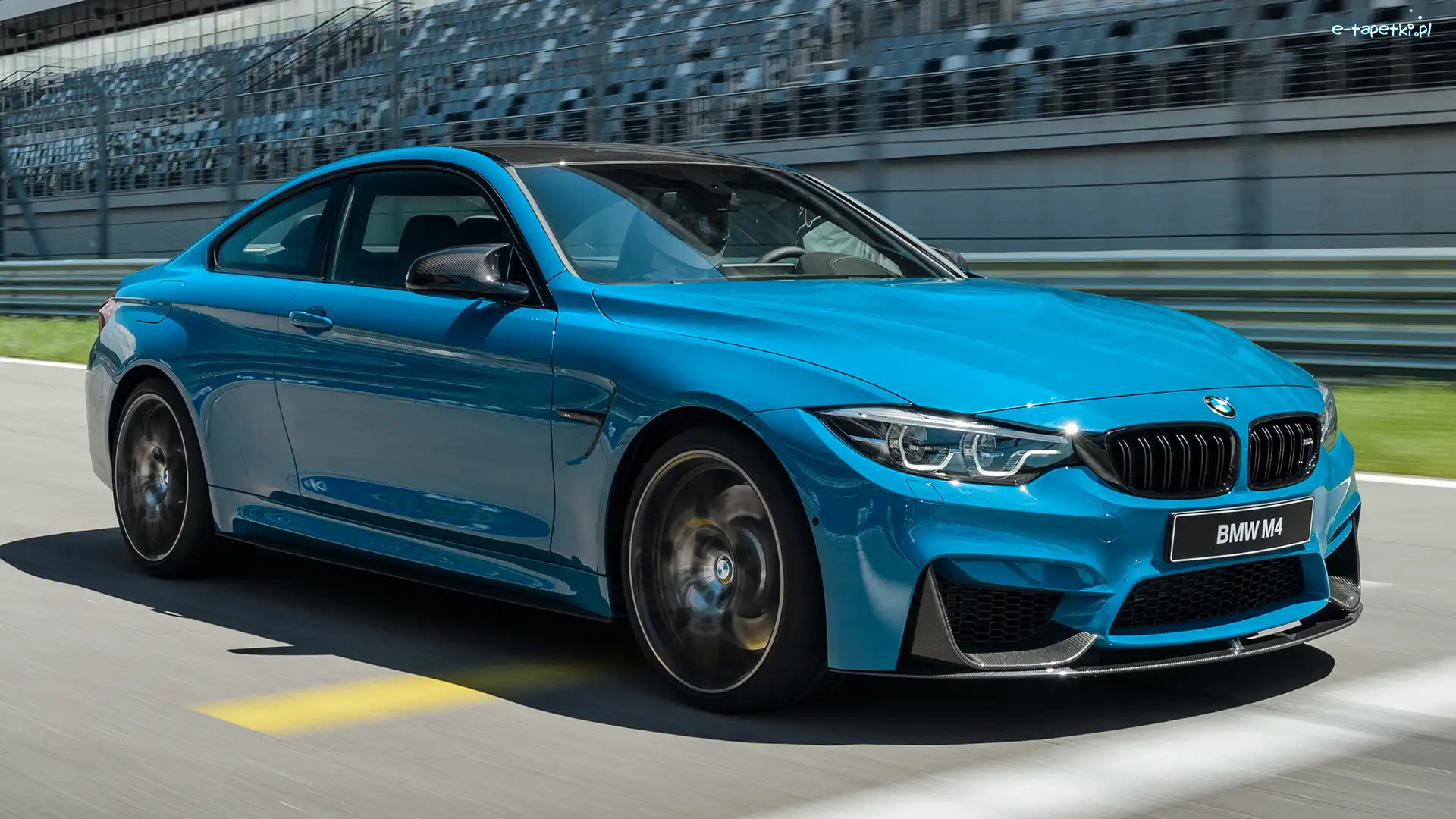 Coupe, BMW M4, Niebieskie