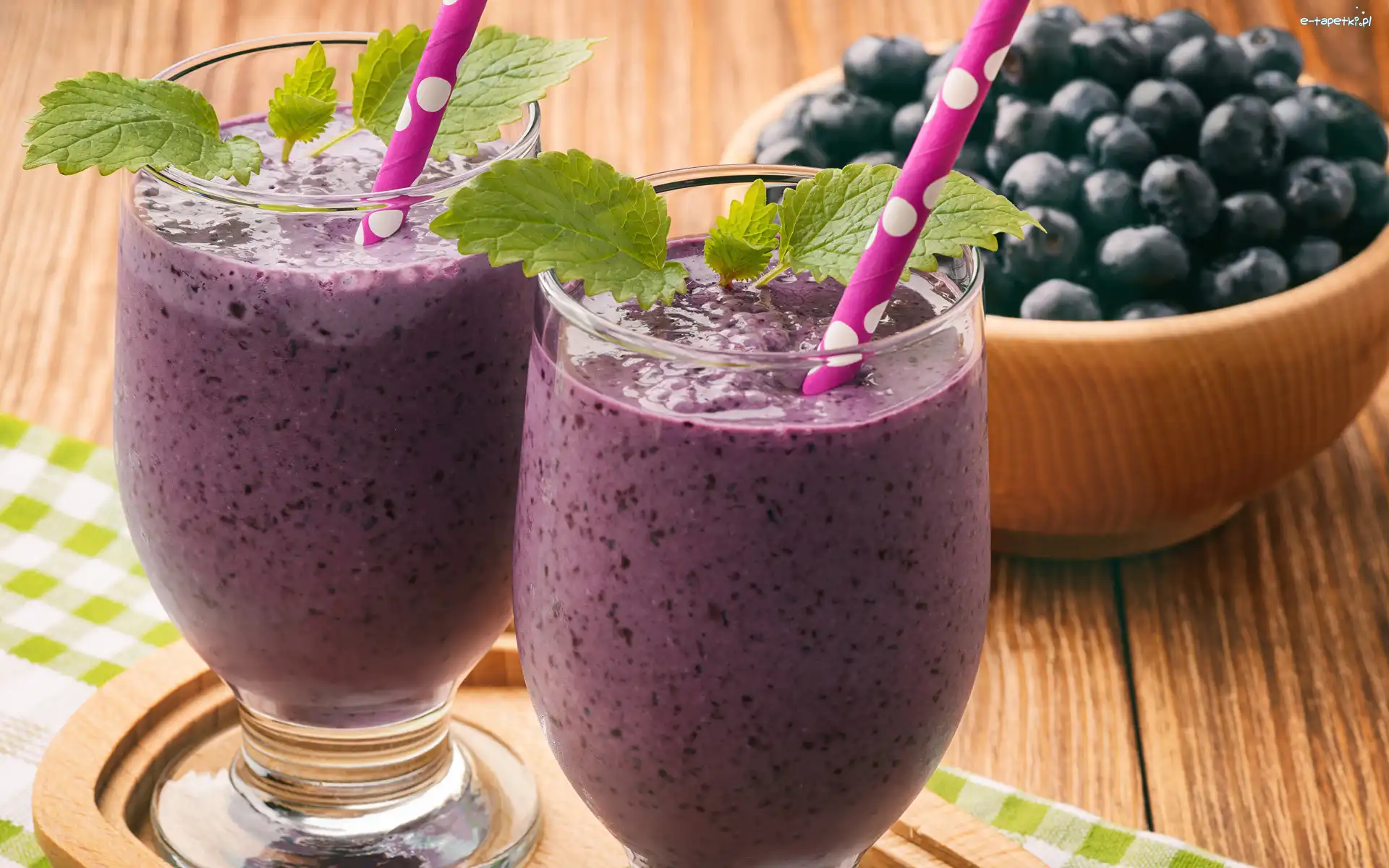 Jagody, Smoothie, Napój