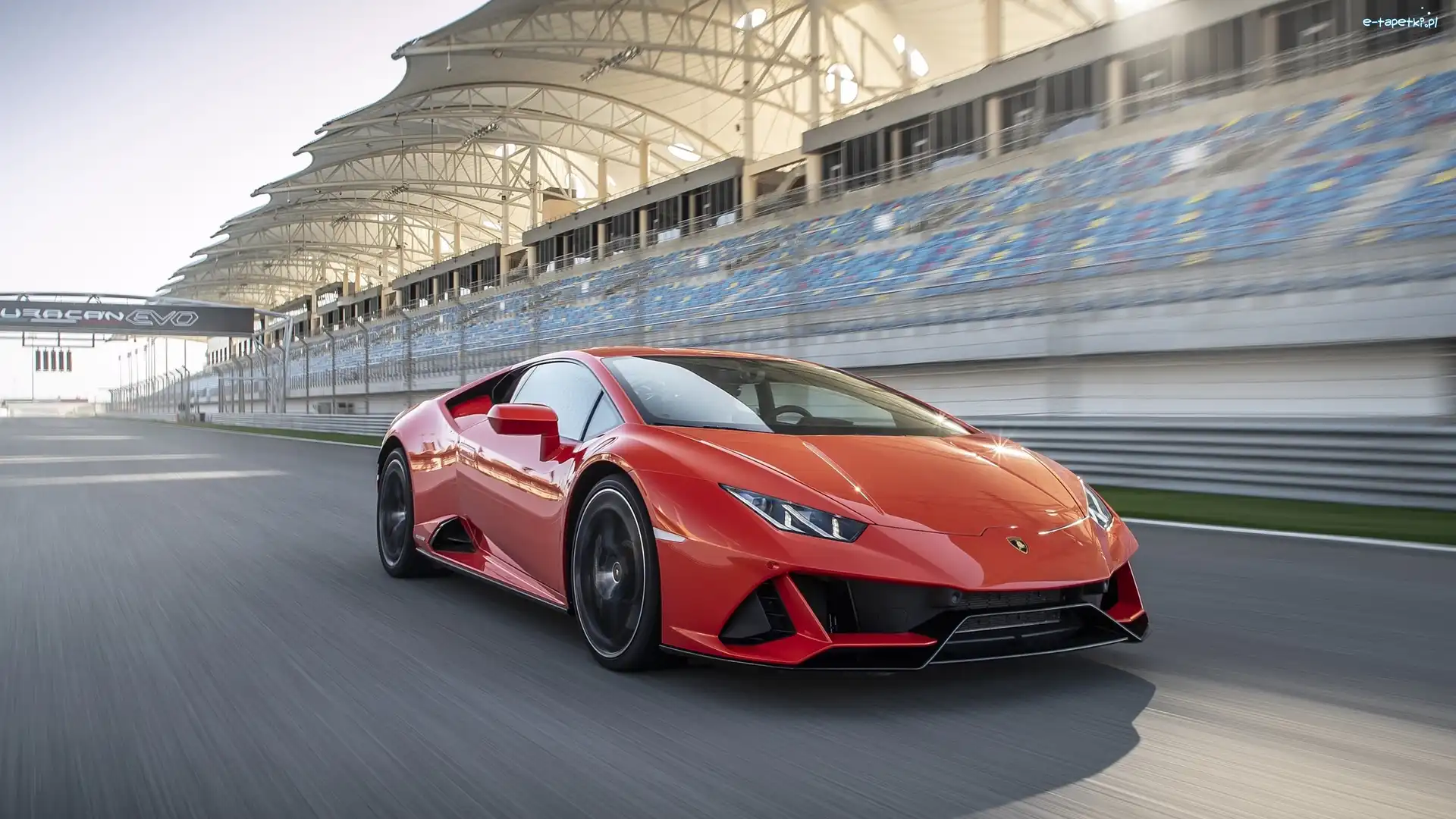 Tor, Lamborghini Hucaran EVO, Czerwone