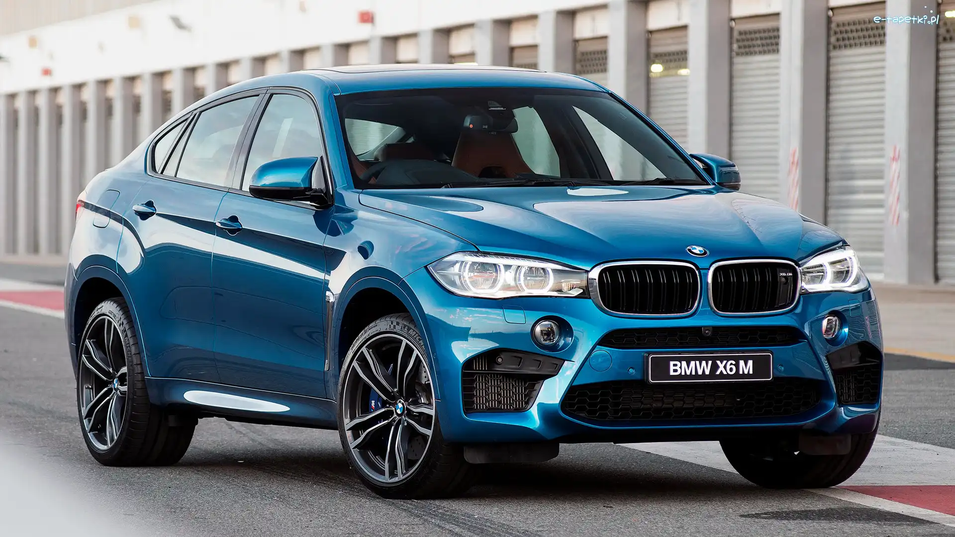 BMW X6 M, Druga generacja, F16, Niebieskie