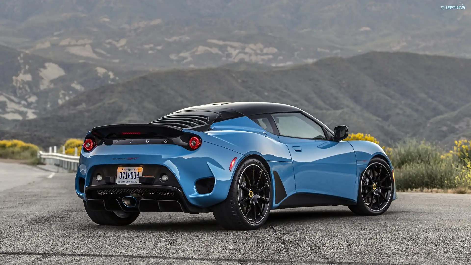 Tył, Lotus Evora