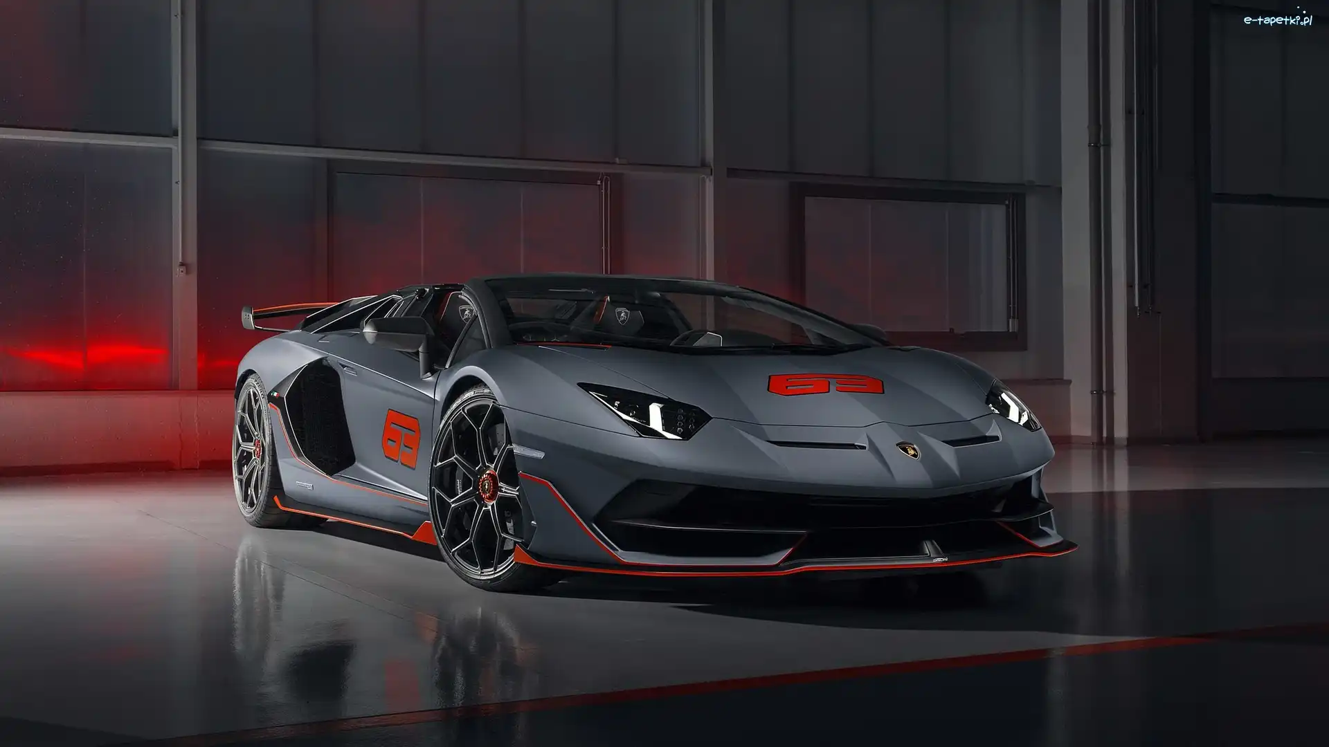 Roadster, Lamborghini Aventador SVJ 63