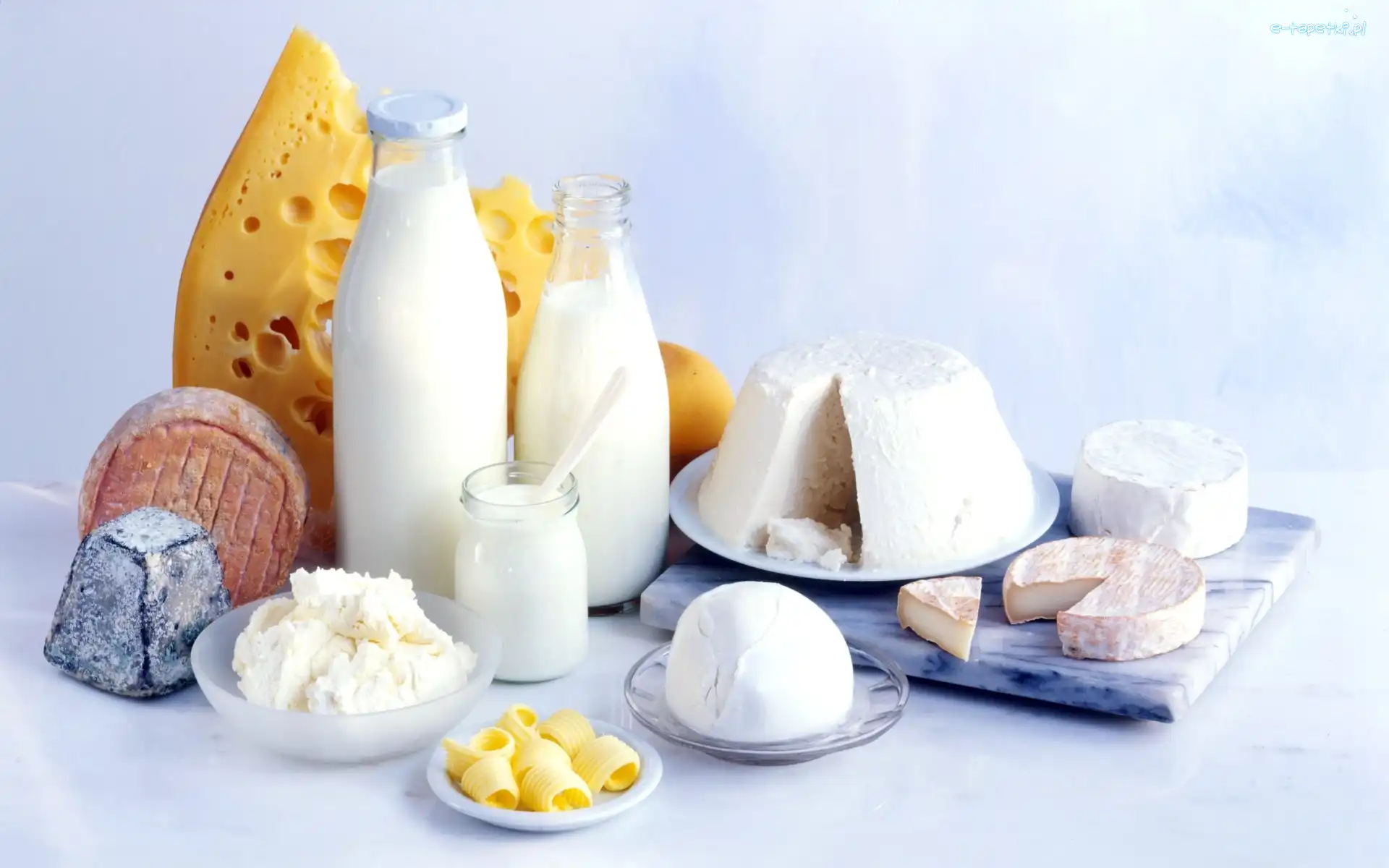 Mleko, Ser, Sery, Nabiał, Jogurt