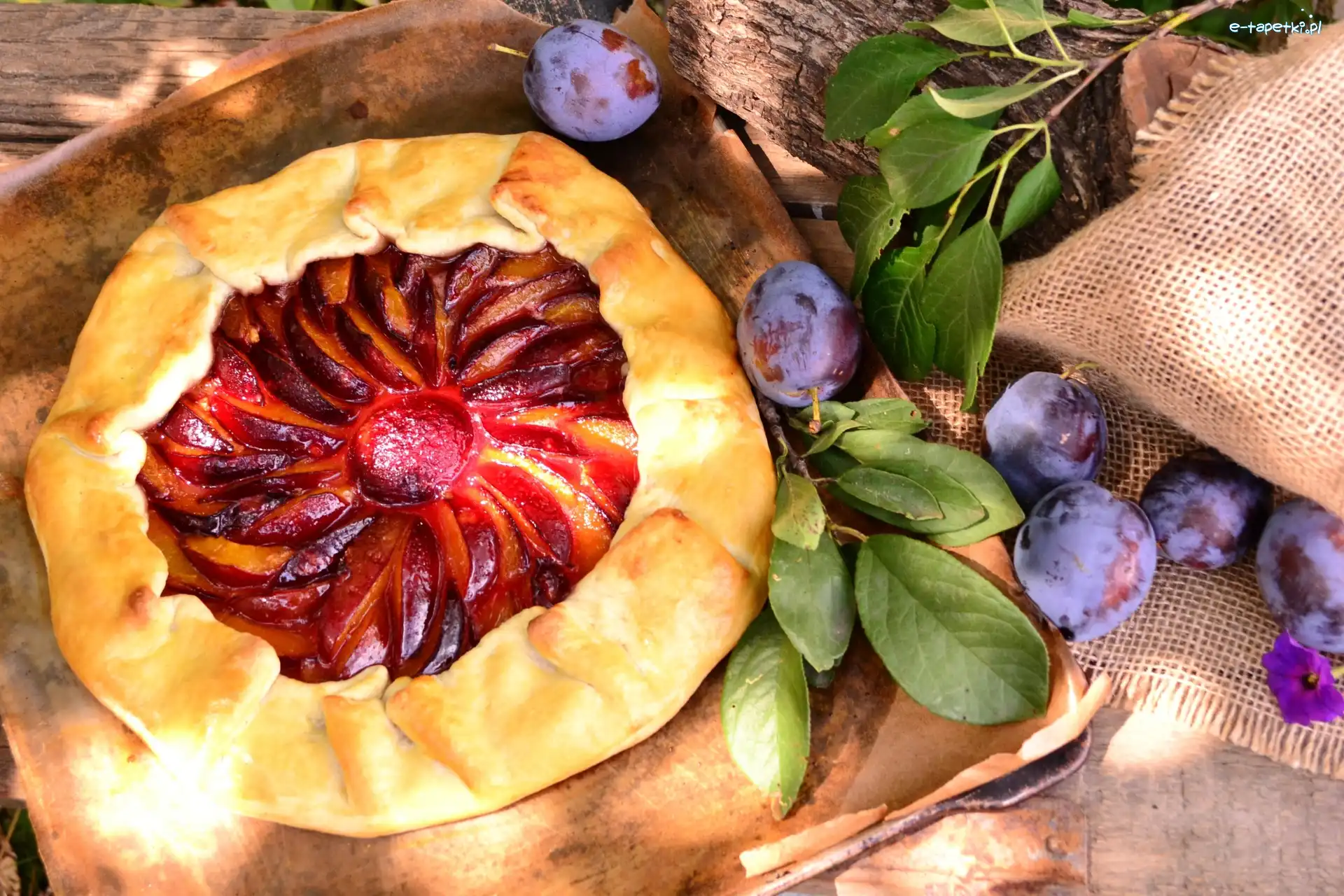 Śliwki, Tarta, Ciasto