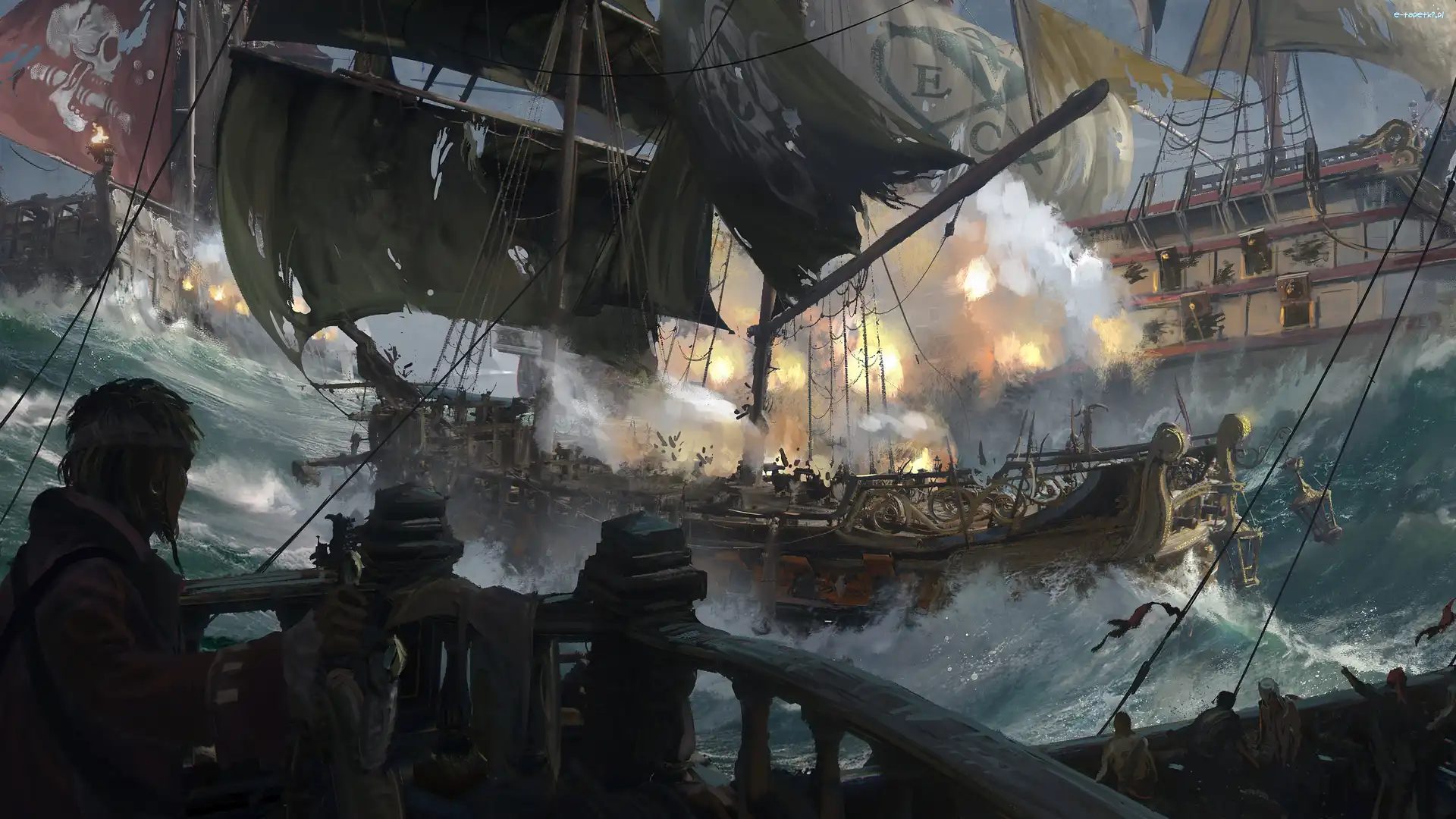 Skull and Bones, Okręty, Piraci, Gra