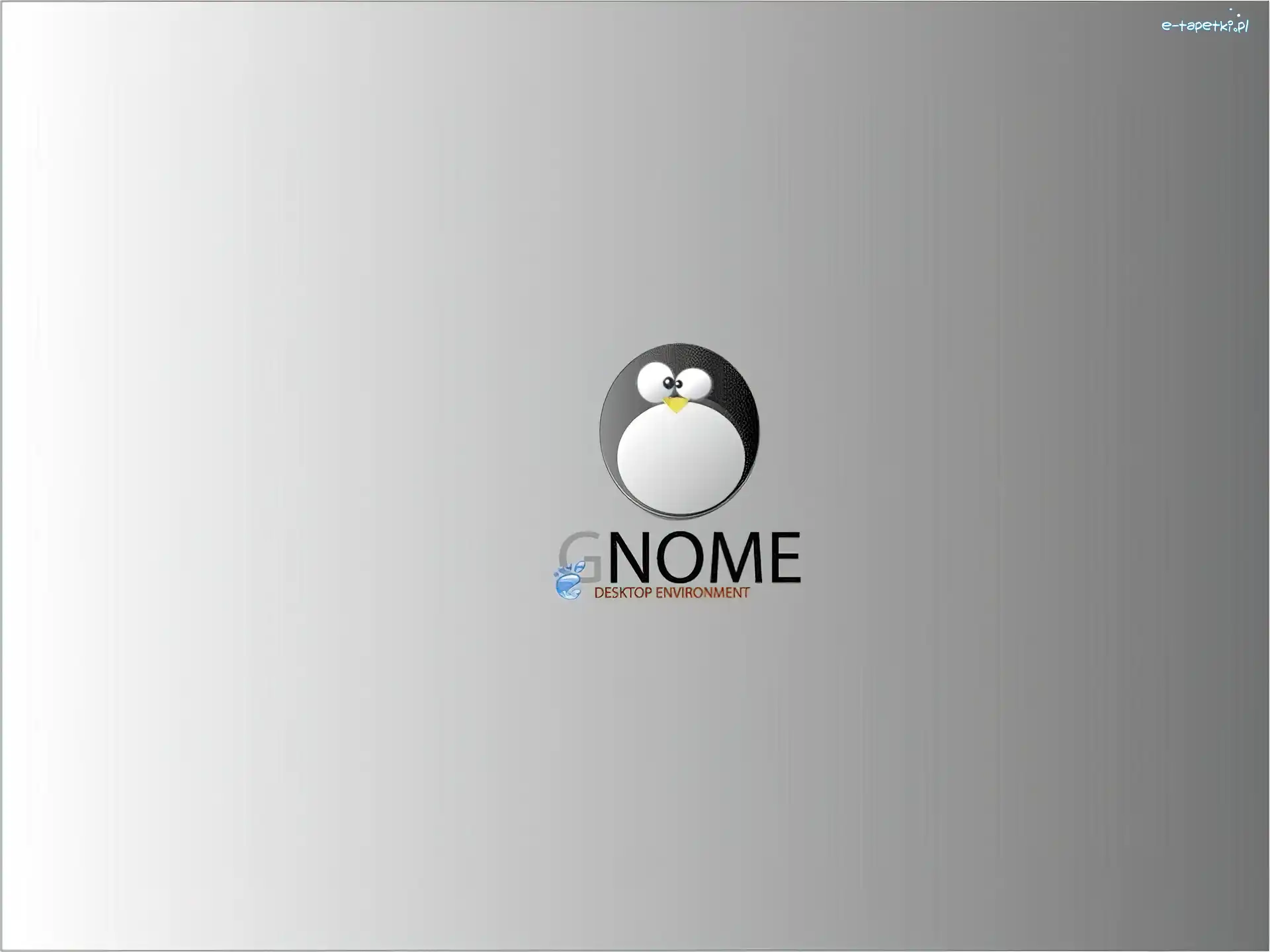 grafika, pingwin, Gnome
