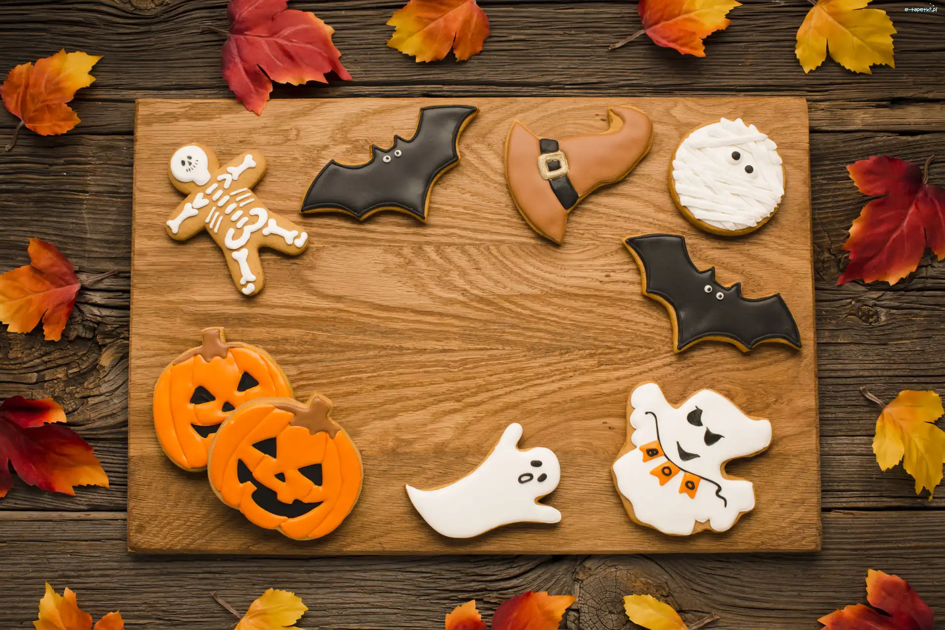 Halloween, Deska, Ciasteczka
