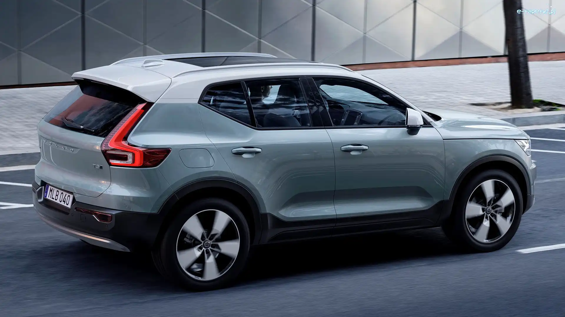 Volvo XC40, Popielate