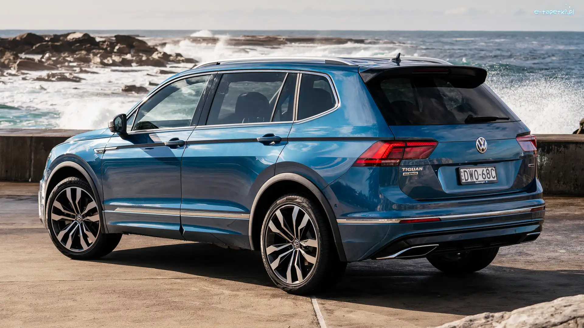 Volkswagen Tiguan, Niebieski