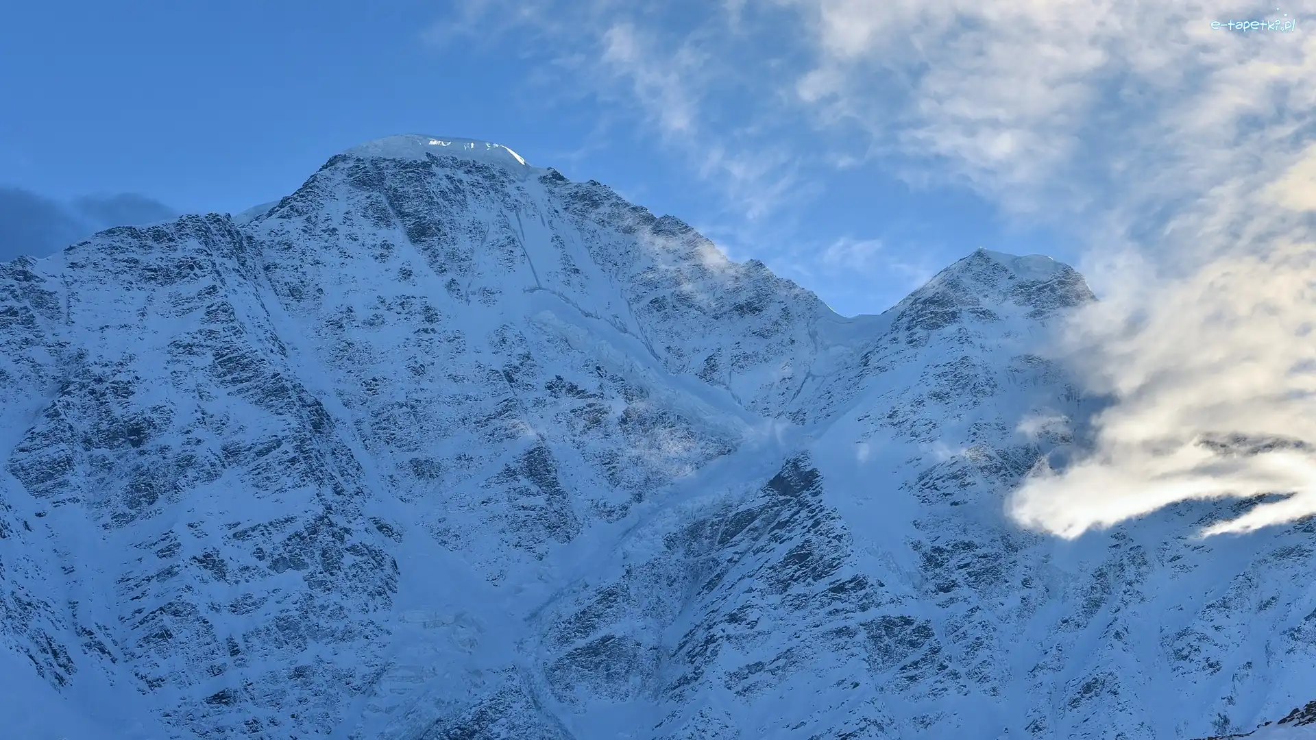 Niebo, Góry, Śnieg