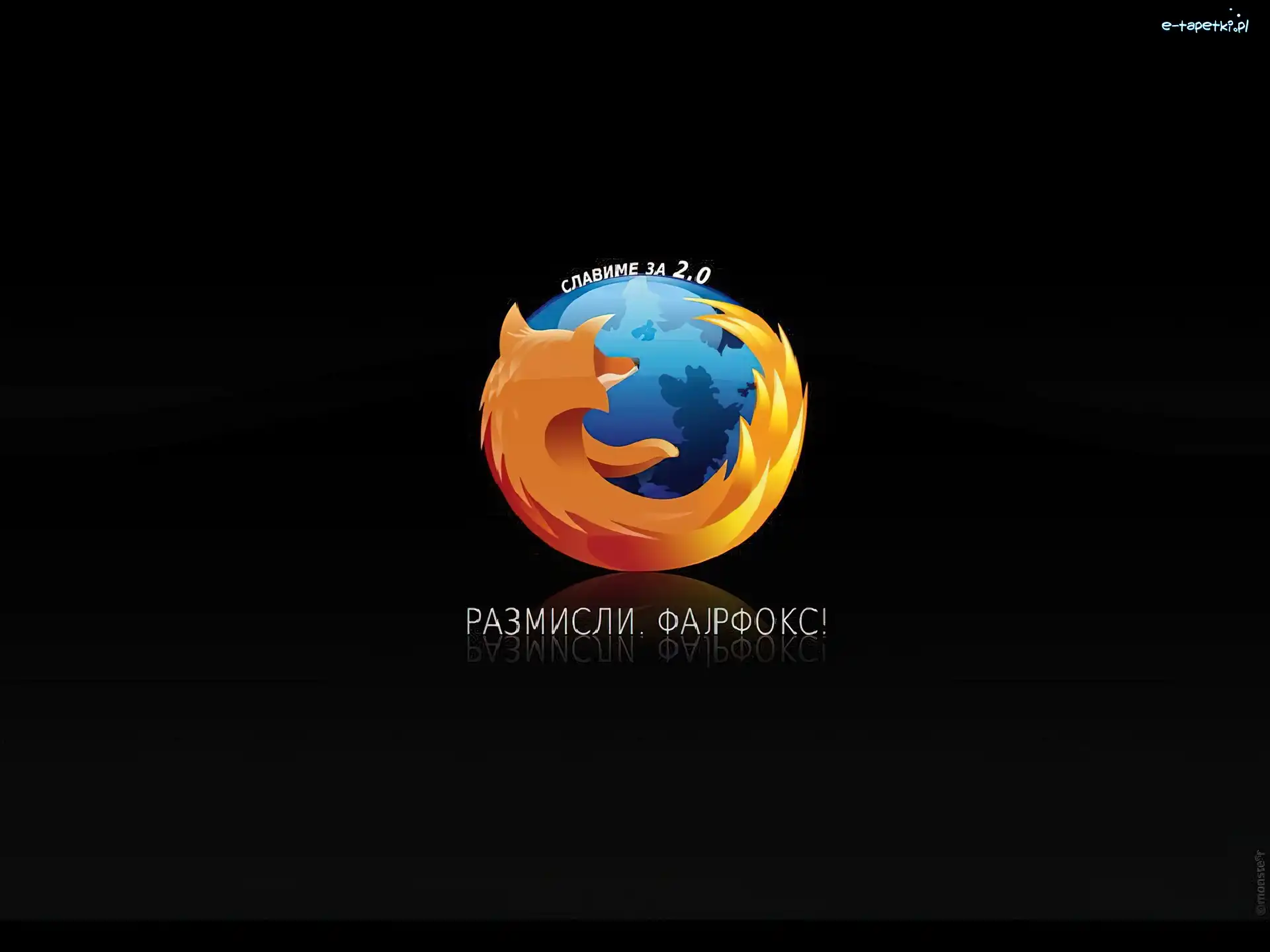 grafika, FireFox, ziemia, lis