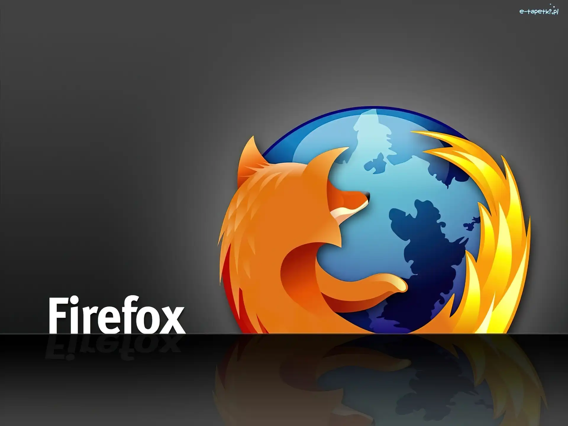 lis, ziemia, grafika, FireFox