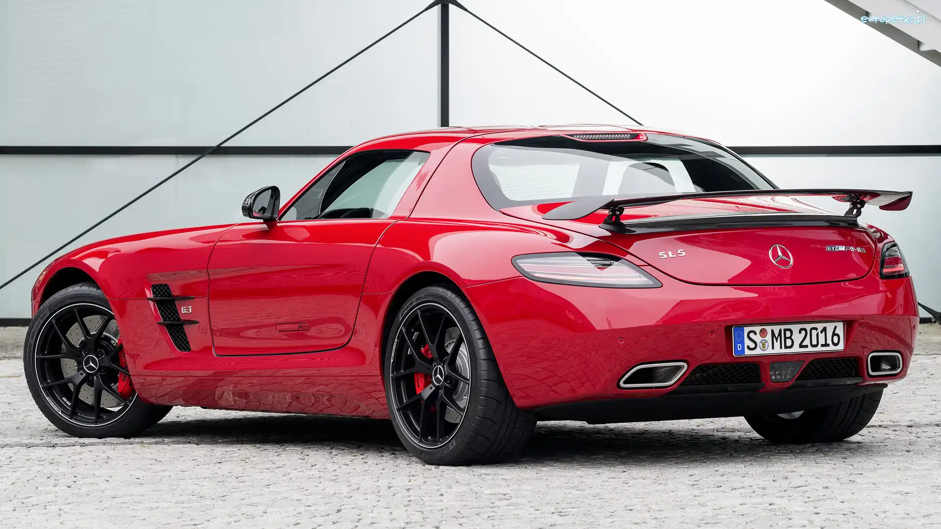 Mercedes-Benz SLS AMG GT, Czerwony