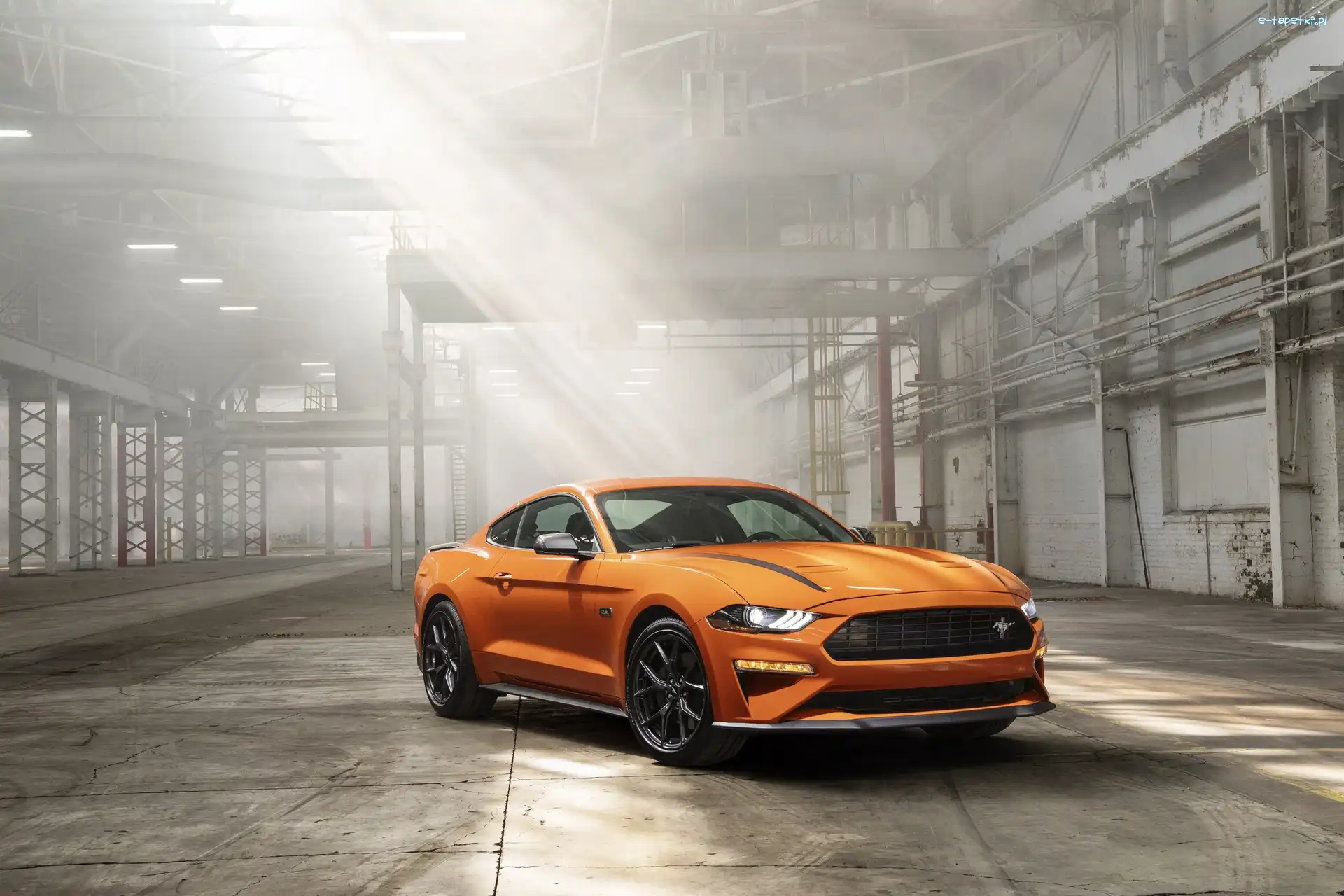 High Performance Package, Ford Mustang, Pomarańczowy