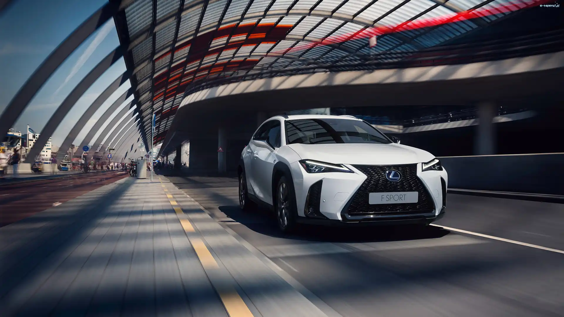F Sport, Lexus UX 250h, Biały
