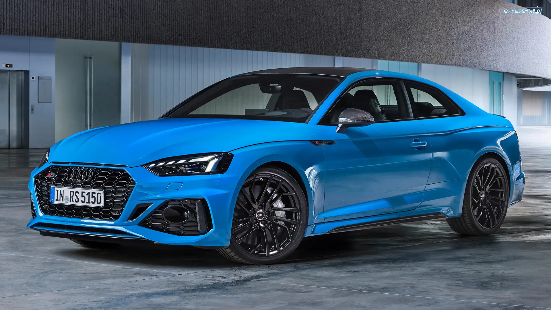 Audi RS 5 Coupe, Niebieskie