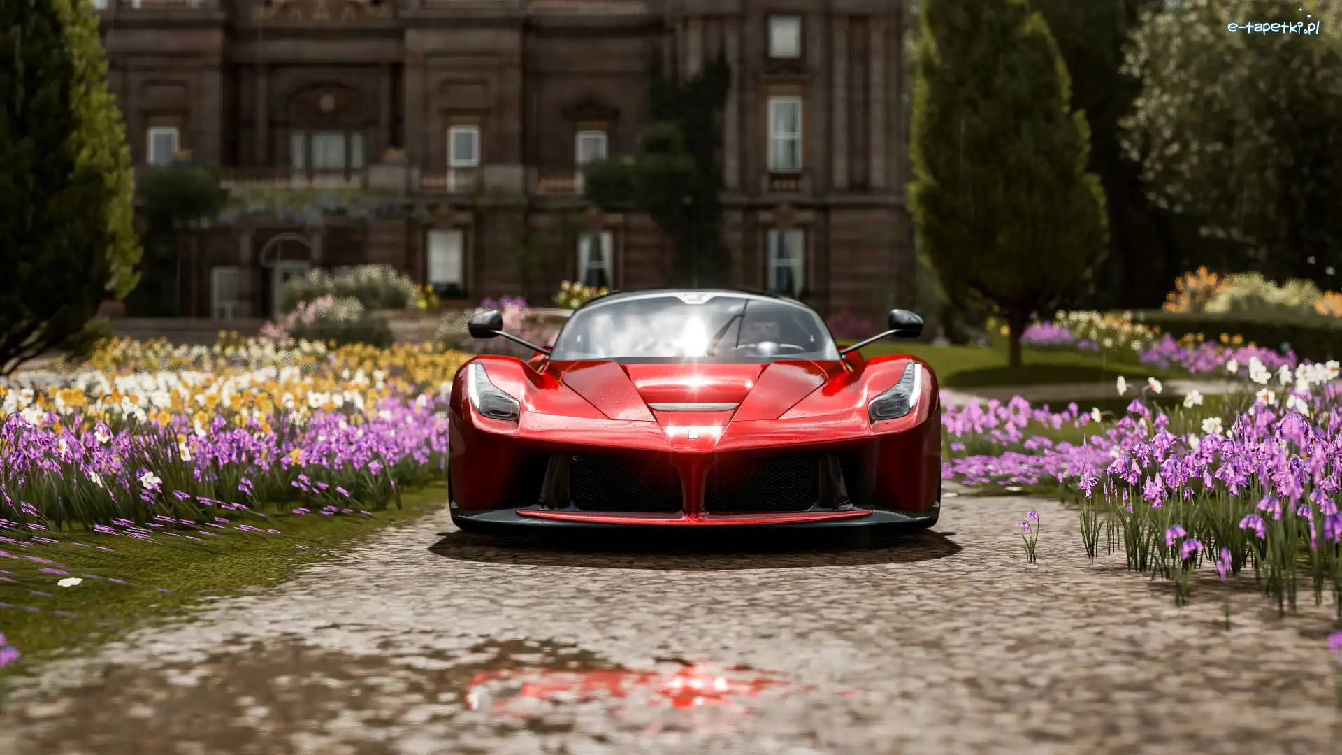 Forza Horizon 4, LaFerrari, Czerwone, Gra