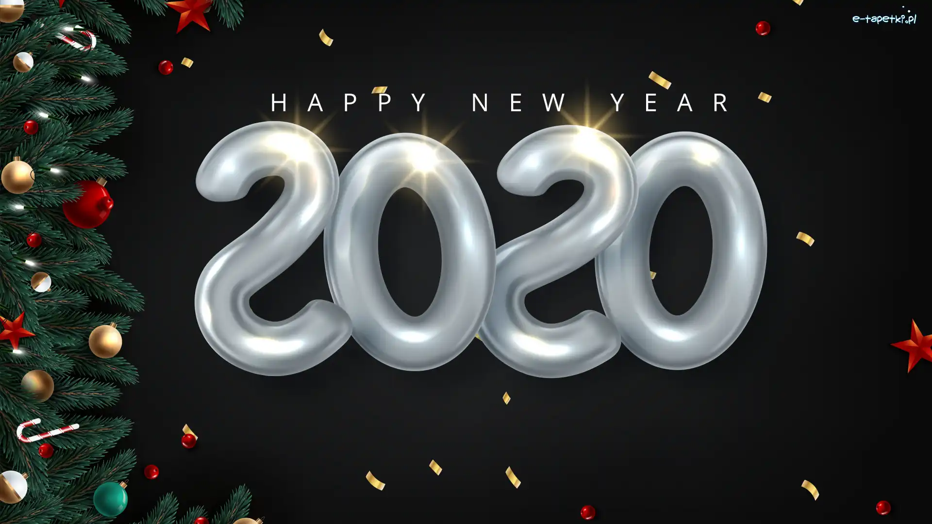 2020, Nowy Rok, Bombki