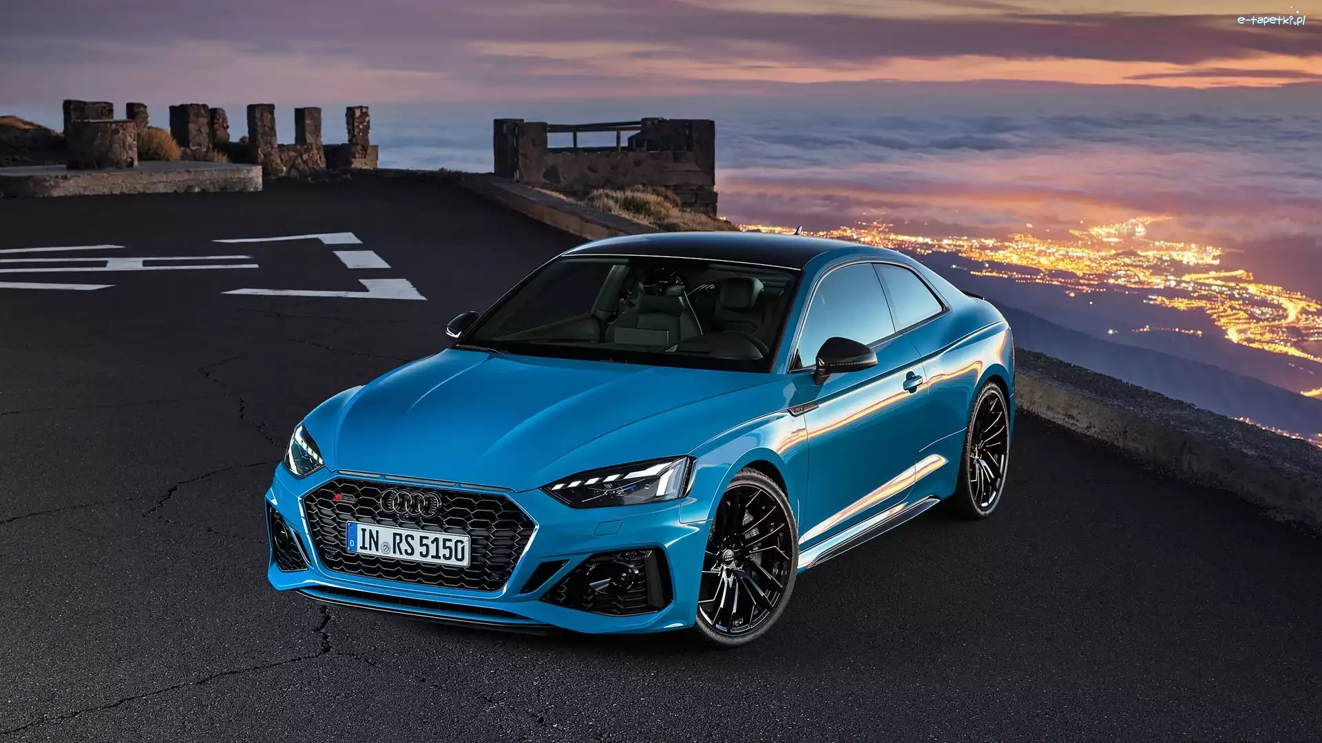 Audi RS5, Niebieskie