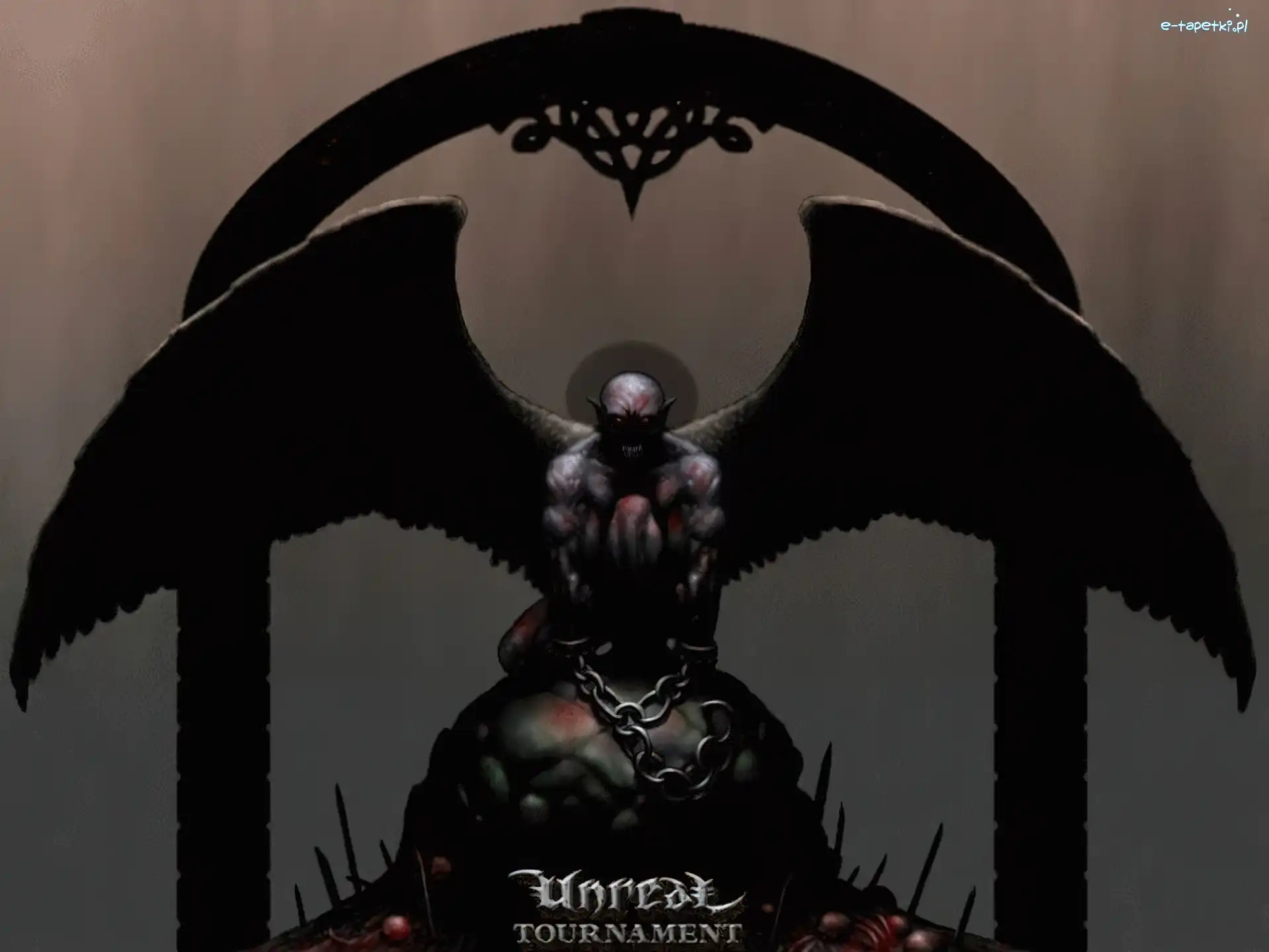Ut 2004, skrzydła, demon, fantasy, łańcuch