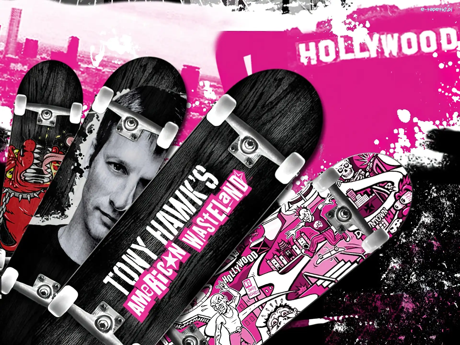 Tony Hawks, kółka, deskorolka