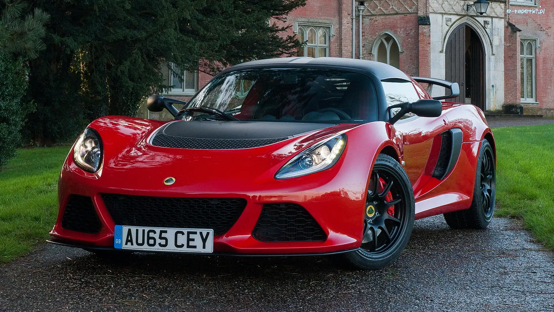 Lotus Exige Sport 350, Czerwony