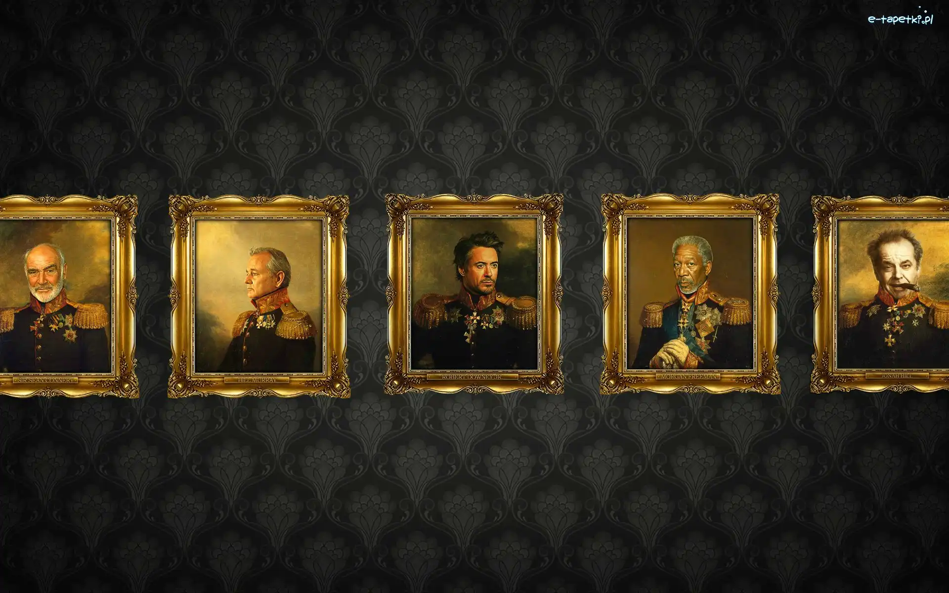 Jack Nicholson, Sean Connery, Bill Murray, Aktorzy, Portrety, Morgan Freeman, Robert Downey Jr