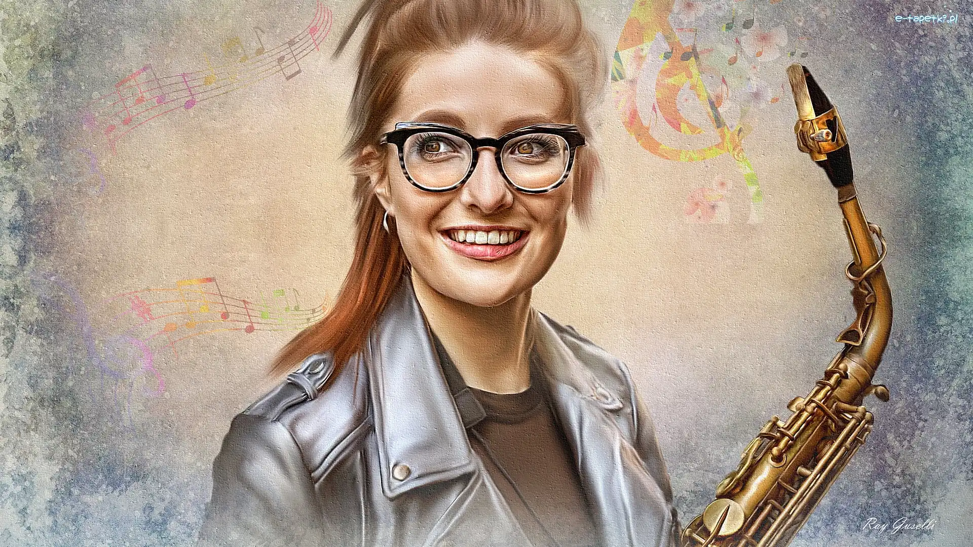 Jess Gillam, Grafika, Saksofon, Kobieta