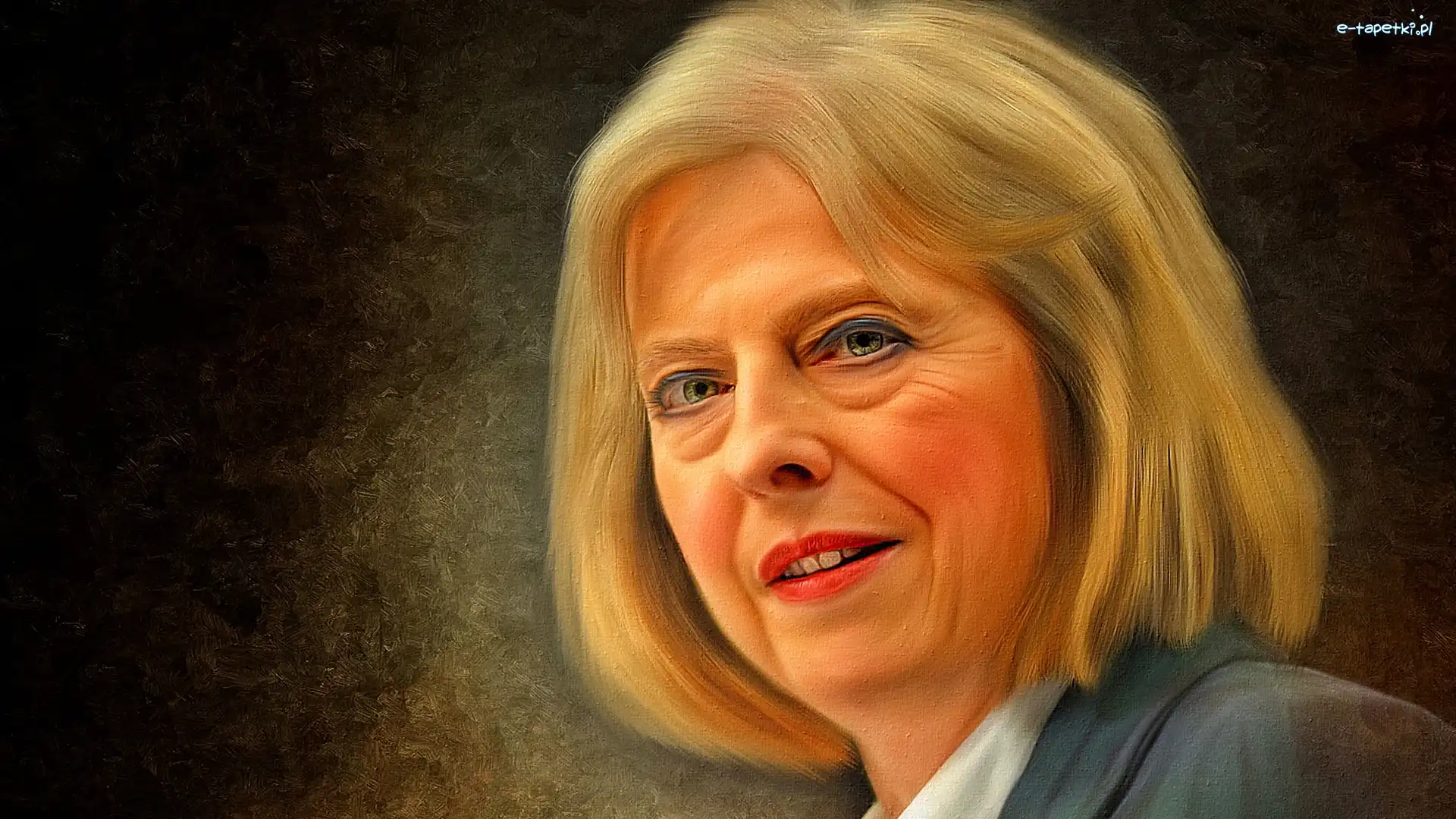 Grafika, Theresa May, Kobieta