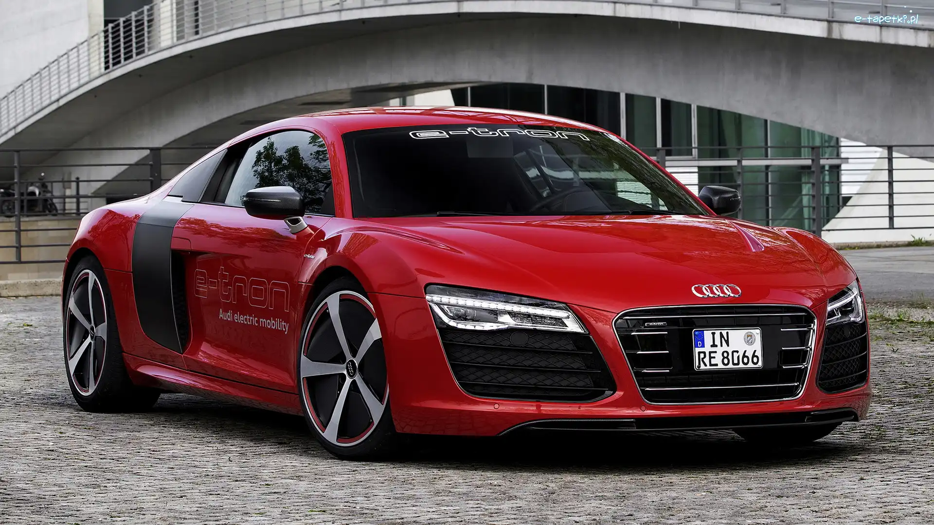 Coupe, Audi R8, Czerwone