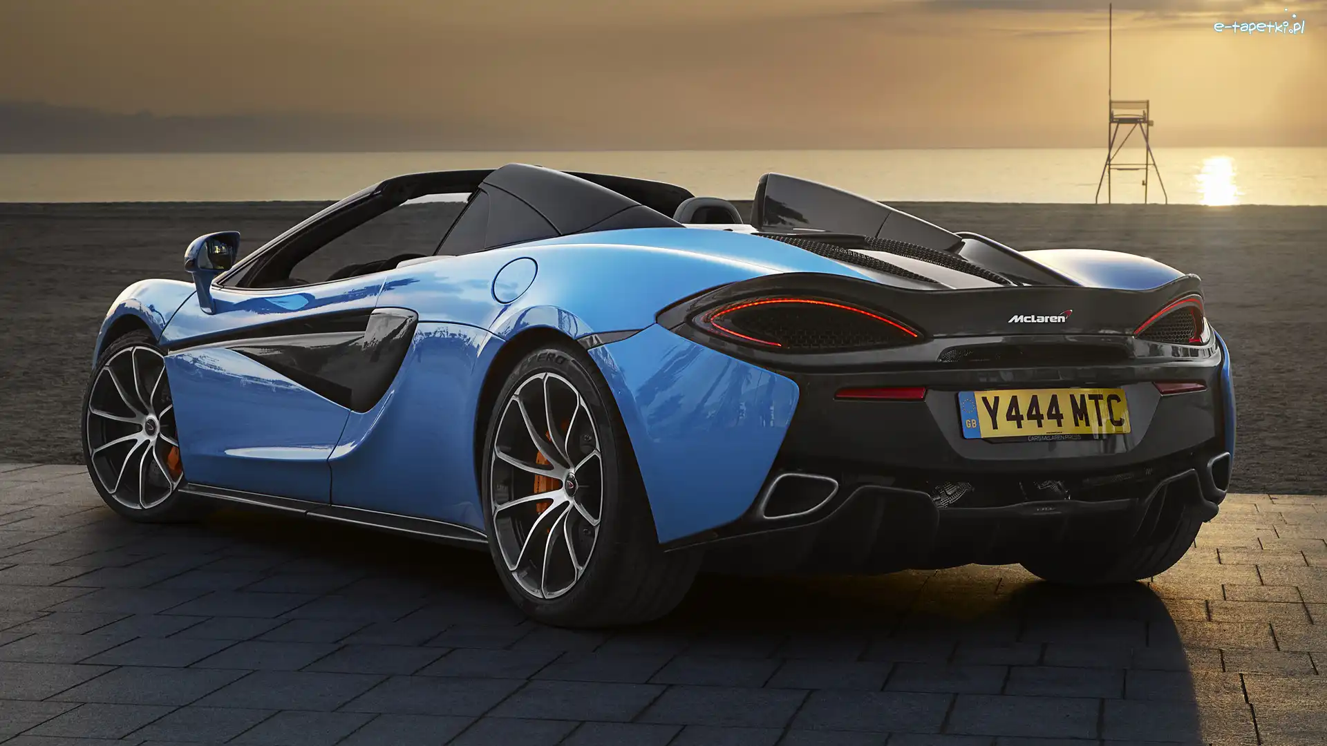 Tył, McLaren 570S Spider