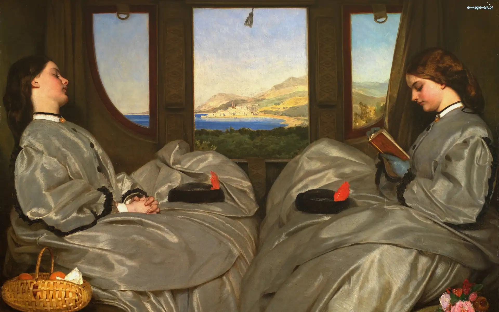 Obraz, Kobiety, Augustus Egg, Malarstwo
