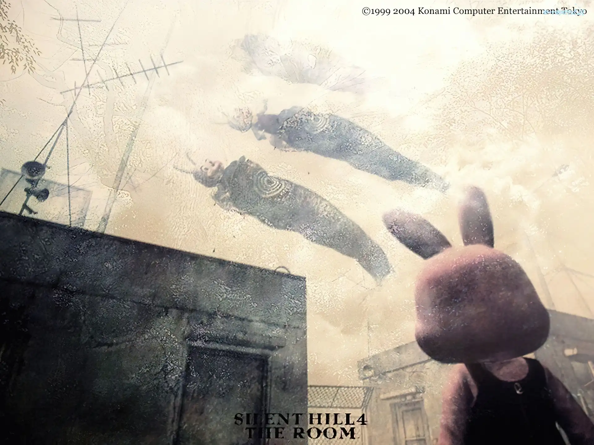 budynek, królik, anteny, Silent Hill 4