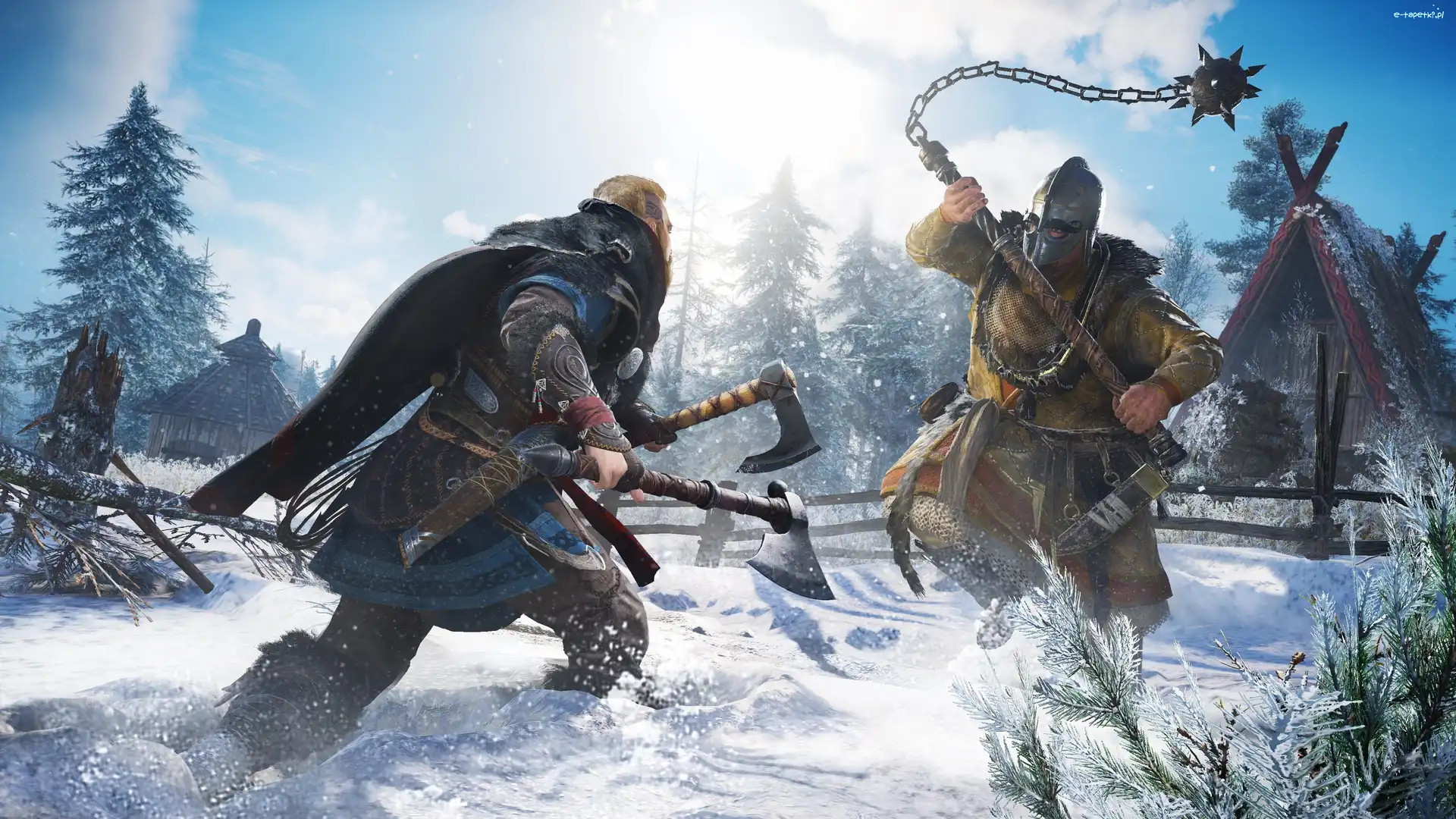 Eivor, Wiking, Walczący, Postacie, Assassins Creed Valhalla, Gra