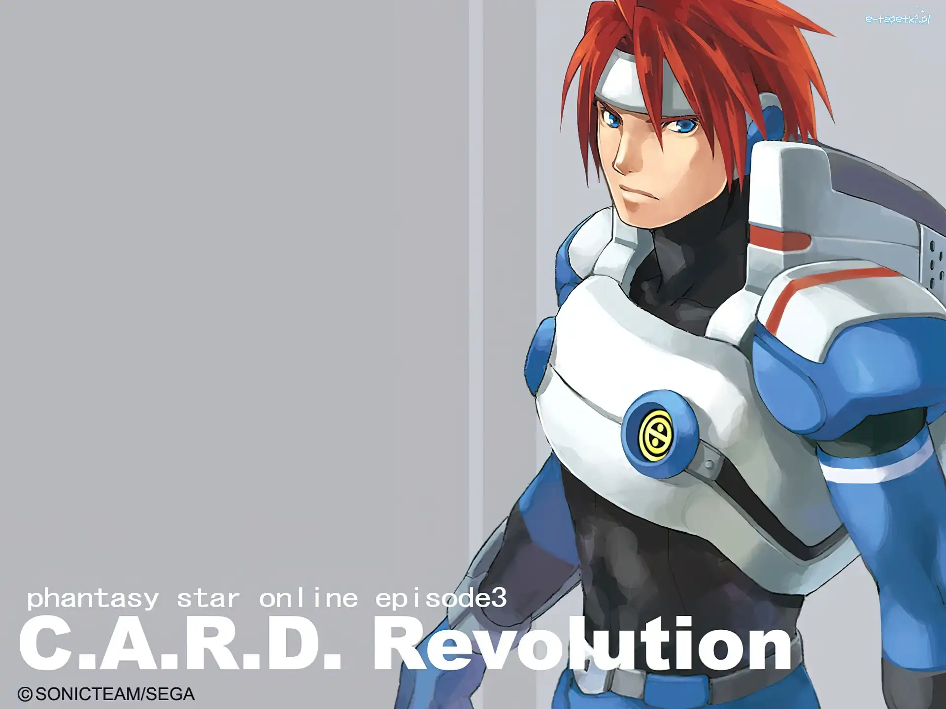 mężczyzna, postać, Phantasy Star Online