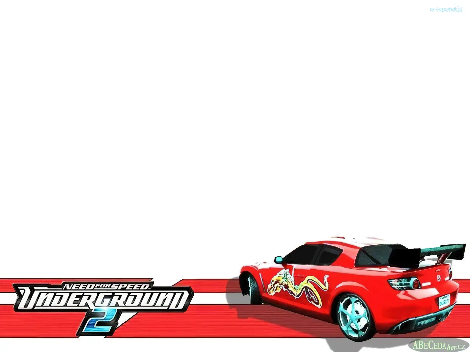 samochód, Need For Speed Underground 2, mazda, logo