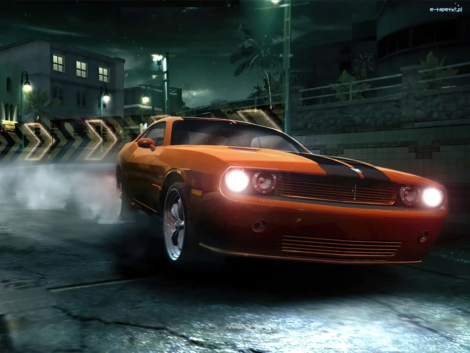 samochód, ulica, noc, Need For Speed Carbon